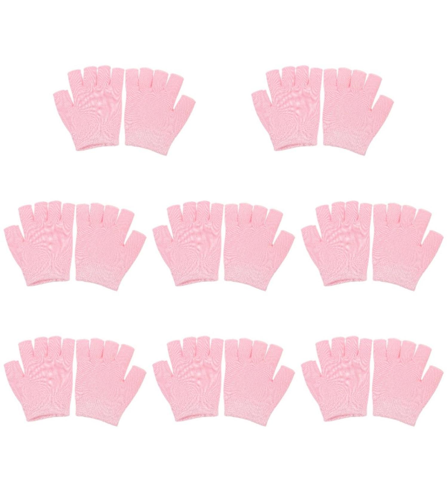 FOMIYES 8 Pairs Gel Moisturizing Gloves Hand Care Gloves Fingerless Gloves Womens Winter Gloves Women's Warm Gloves Women Gloves Winter Warm Gloves Moisturizing Repair Gloves Spa Gloves - Buy Online on GoSupps.com