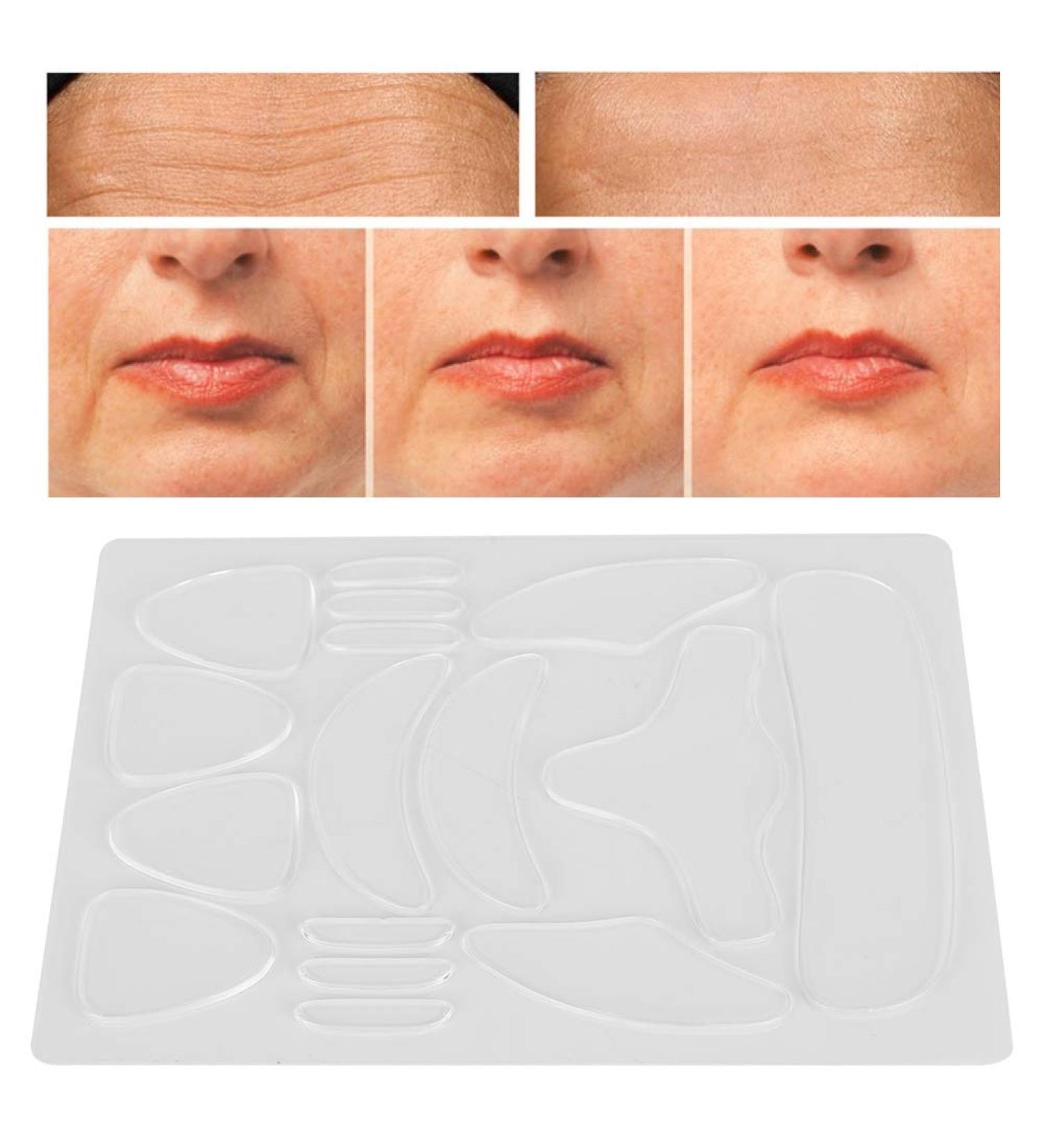 16 Face Anti-Fold Stickers - Invisible Facelift Adhesive Tape for Chin Neck & Face Lift - Buy Online on GoSupps.com