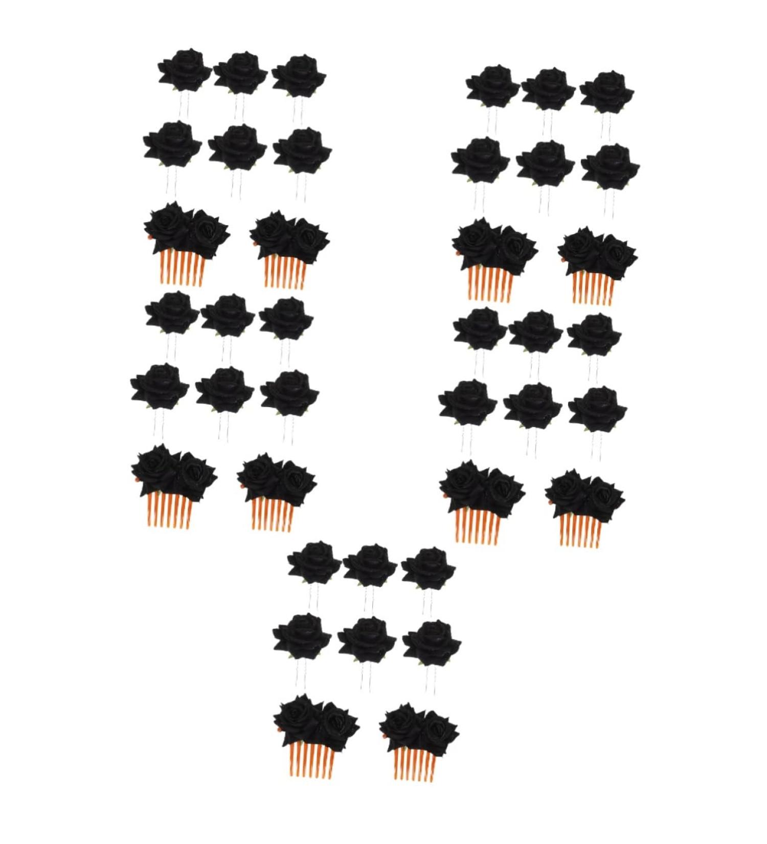 FOMIYES 5 Sets Rose Hair Clip Bride Headpieces Bride Hairpin Flower Hair Clip Rose Flower Headwear Bridal The Rose for Women Bride Flower Hair Comb Accessories Silk Cloth Flower Girl Miss - Buy Online on GoSupps.com