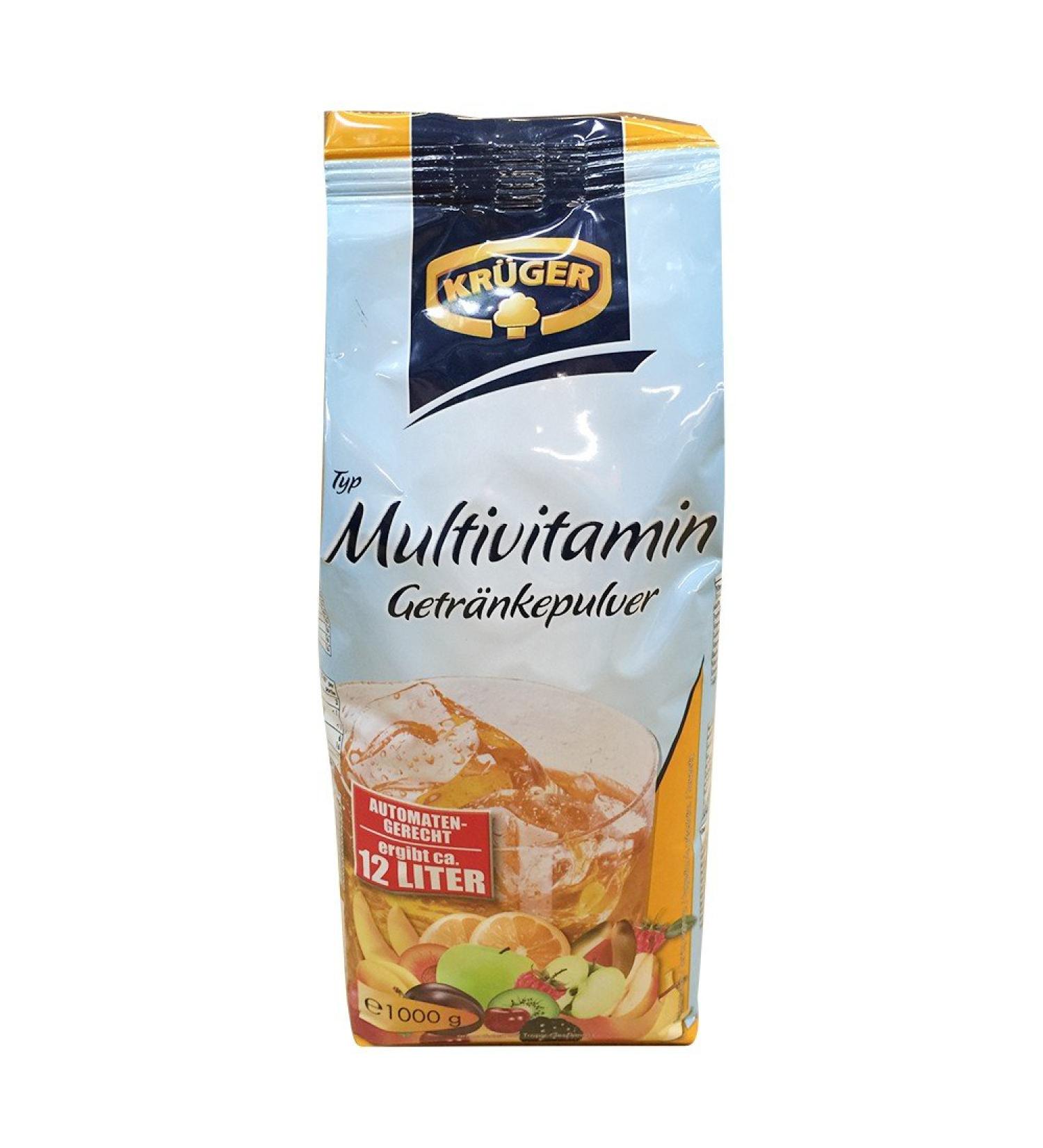 Kr ger Multivitamin Drink Powder - 1KG | Boost Your Health with Essential Vitamins | International Shipping Available - Buy Online on GoSupps.com
