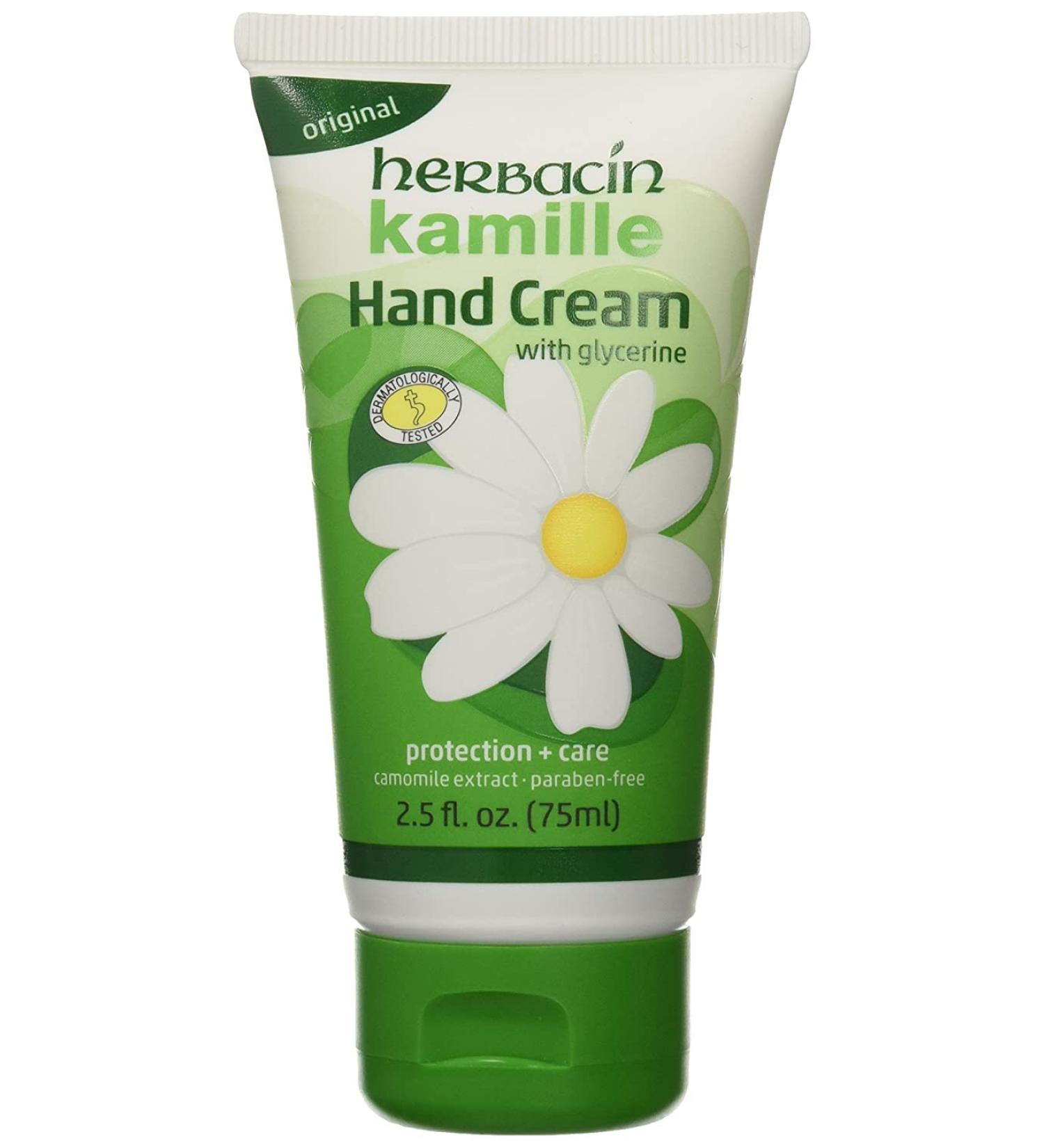 Herbacin Kamille Hand Cream 2.5 oz - Pack of 2 | Moisturizing Hand Lotion - Buy Online on GoSupps.com