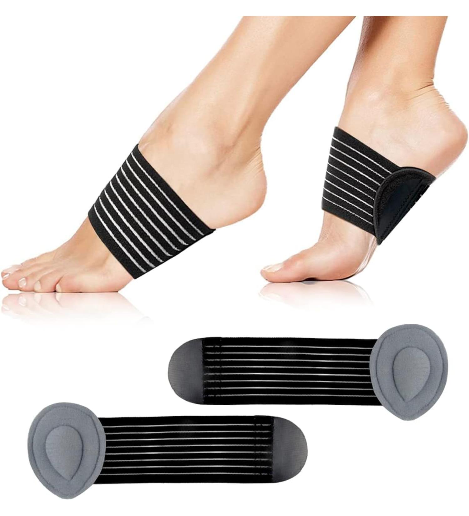 Arch Support Inserts for Plantar Fasciitis Relief | Orthotic Compression for Flat Feet Heel Pain & Fallen Arches - Men & Women - Buy Online on GoSupps.com