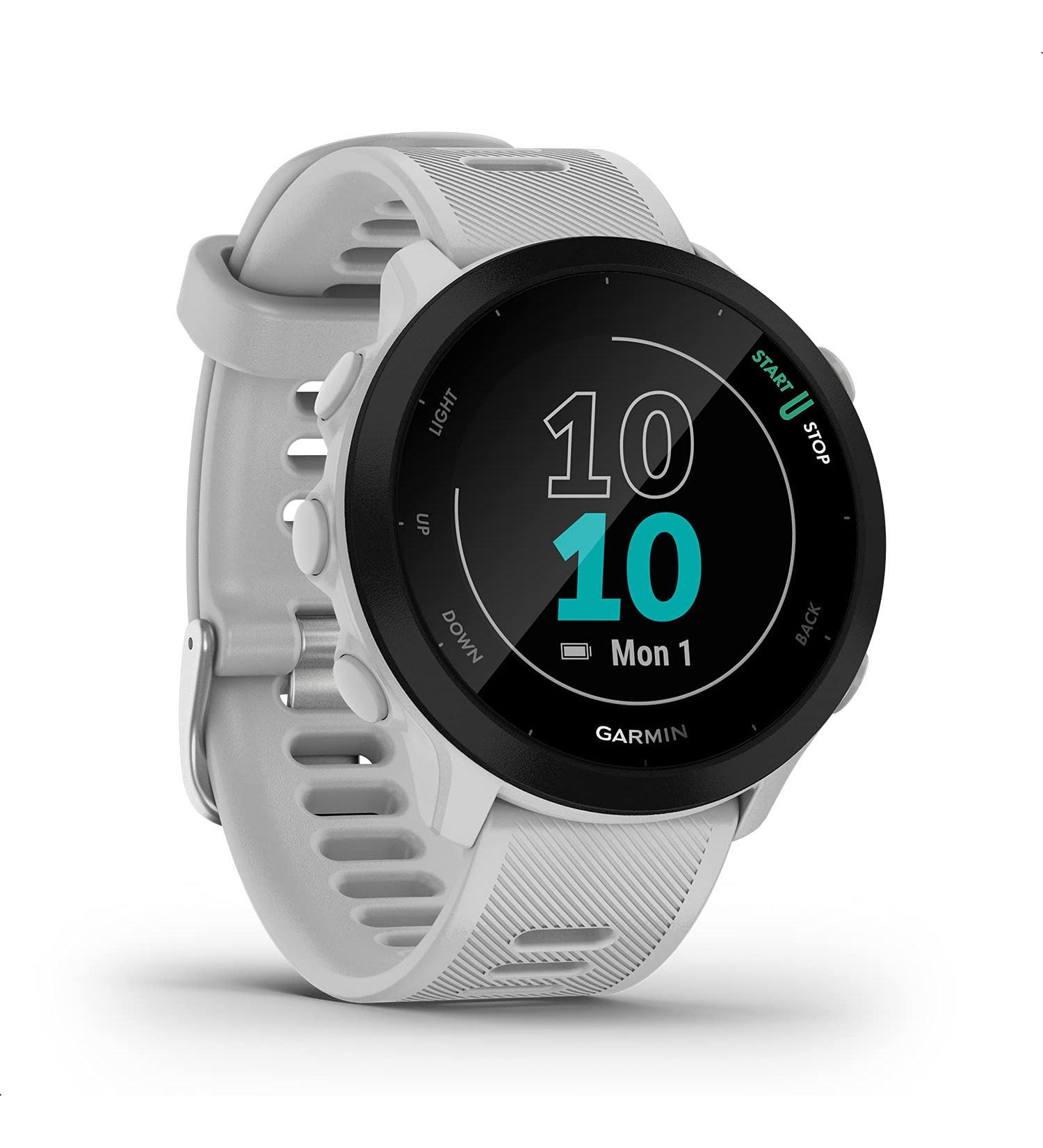 Garmin Forerunner 55 GPS Running Watch - Always-On Color Display 15+ Sports Apps 14-Day Battery Life - International Shipping Available - Buy Online on GoSupps.com