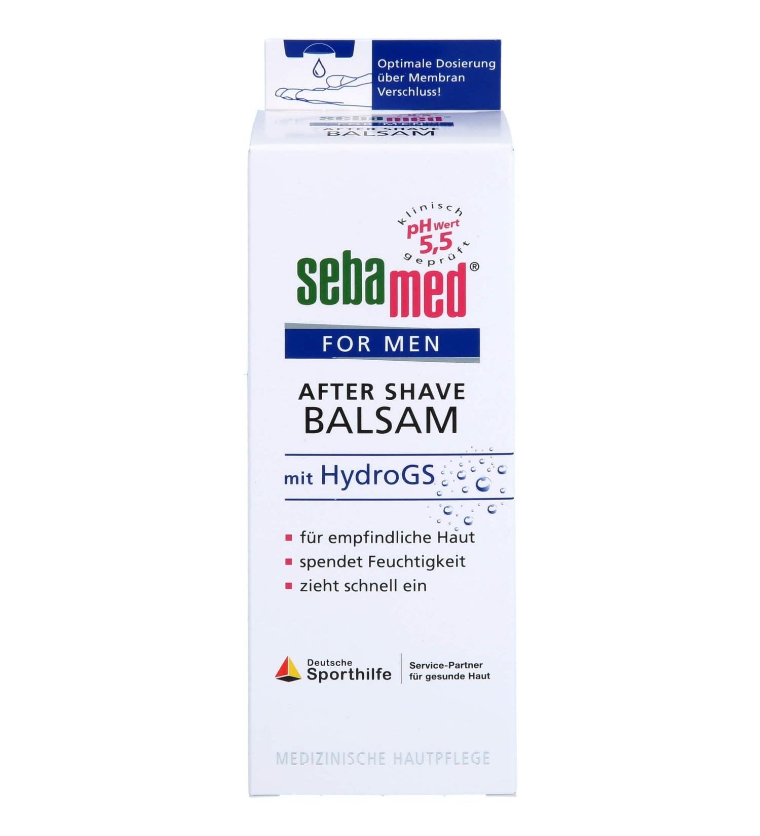Sebamed After Shave Balm 100ml - Soothing & Hydrating Aftershave for Sensitive Skin | International Shipping Available - Buy Online on GoSupps.com