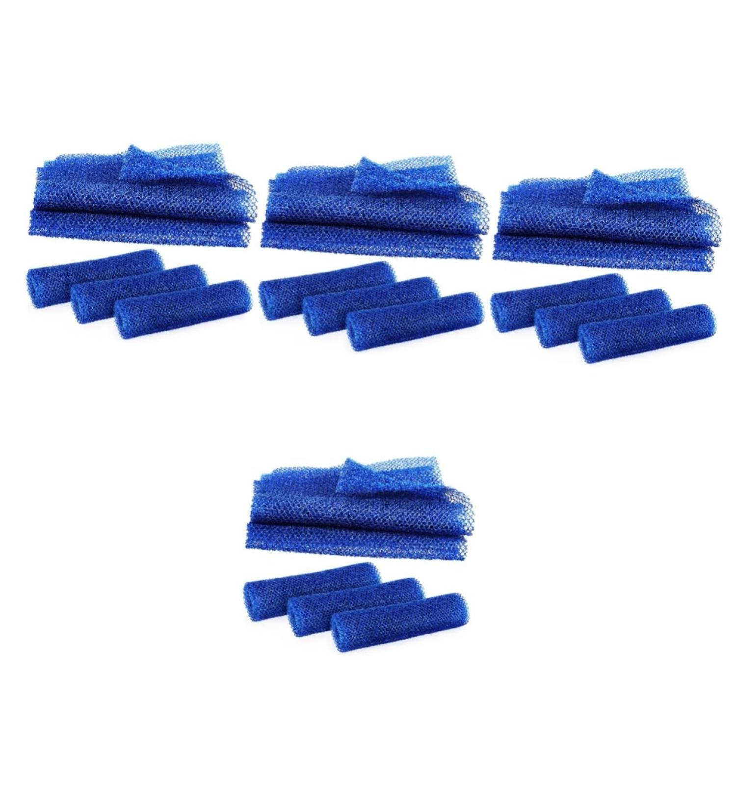 NOLITOY 16 Pcs Long Bath Towel Exfoliating Net Scrubber - Men's Luffa Set for Ultimate Skin Care & Shower Experience - Buy Online on GoSupps.com