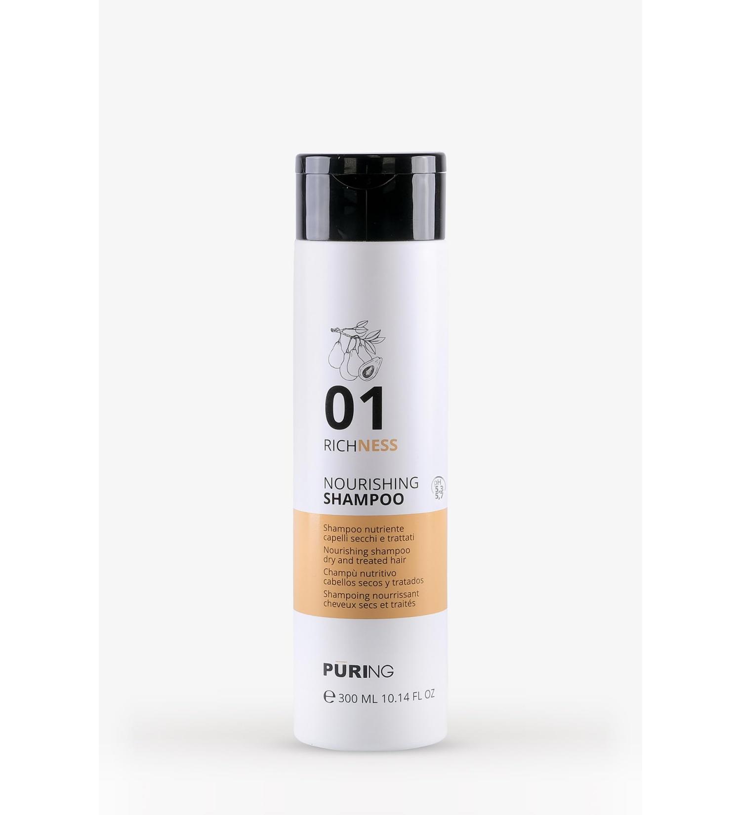  Puring Hair Shampoo for Hair Only Straightened and Chemicals 300 ml - Buy Online on GoSupps.com