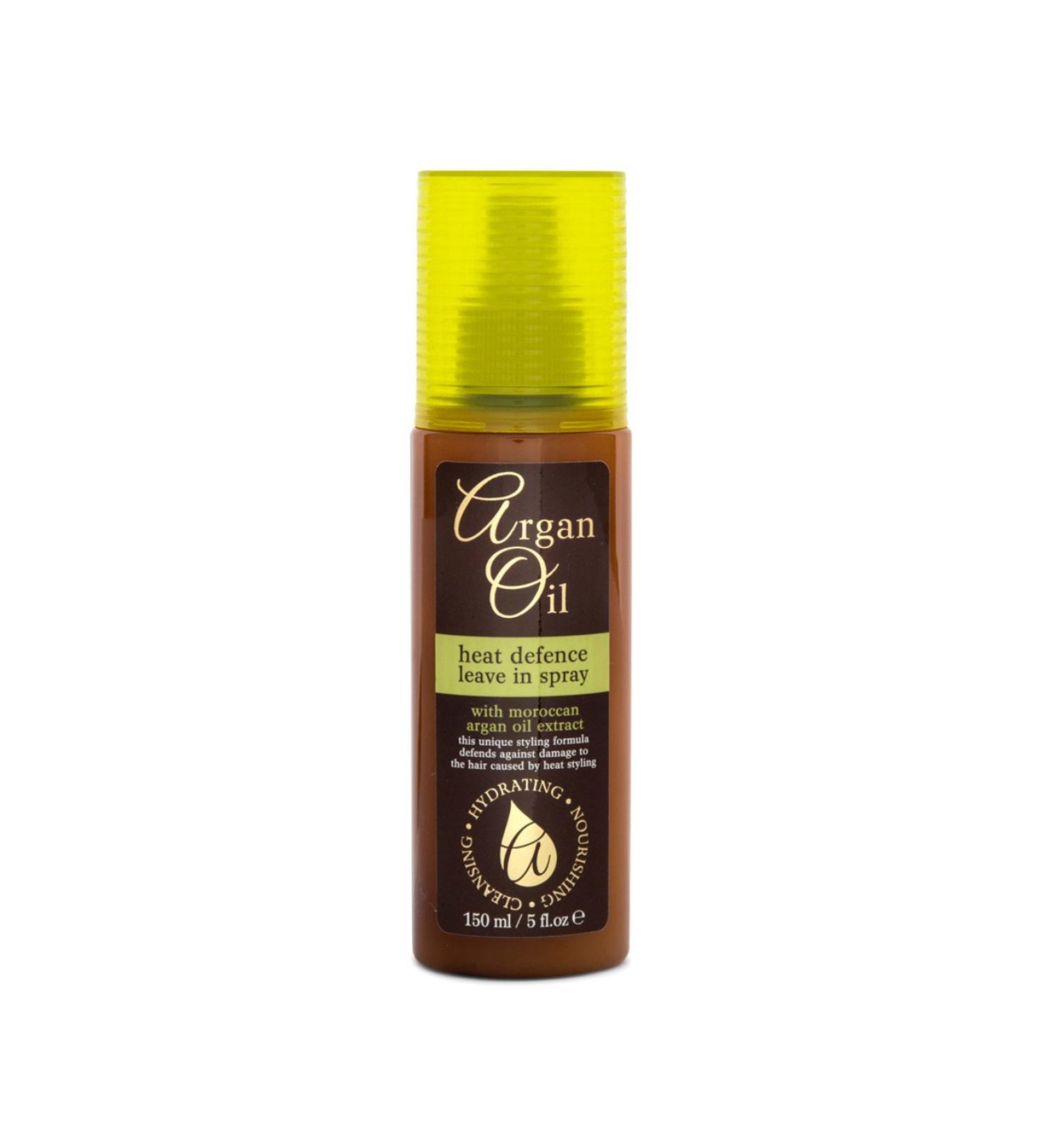 Argan Oil Heat Defence Leave-In Spray - Moroccan Argan Oil 5FL OZ | Protect & Nourish Your Hair - Buy Online on GoSupps.com