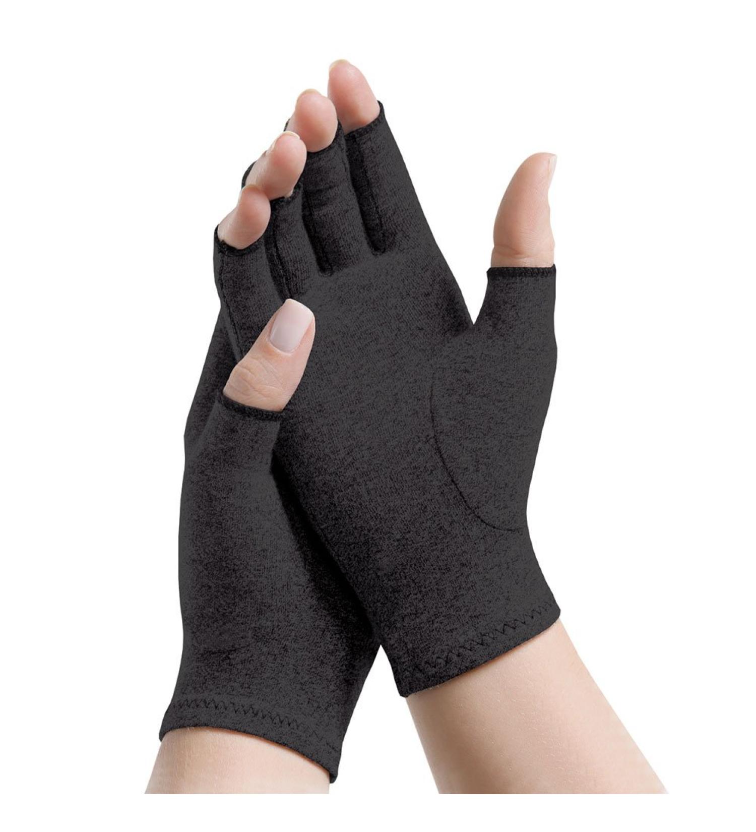 Arthritis Sensitivity Gloves (Open Finger Small - fits Palm Size 6.5-8)