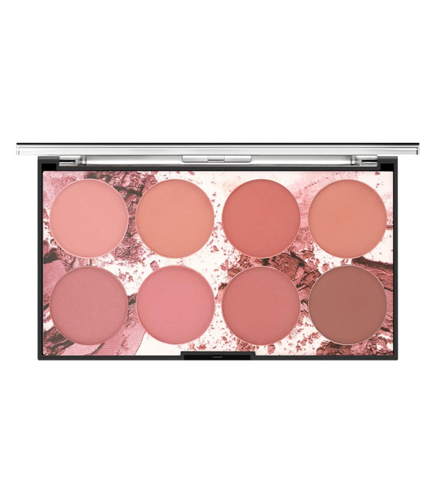 Blush Palette Makeup Blush Cream Palette Face Powder Blusher with 8 Blush 42G 8 Colors Blusher - Buy Online on GoSupps.com