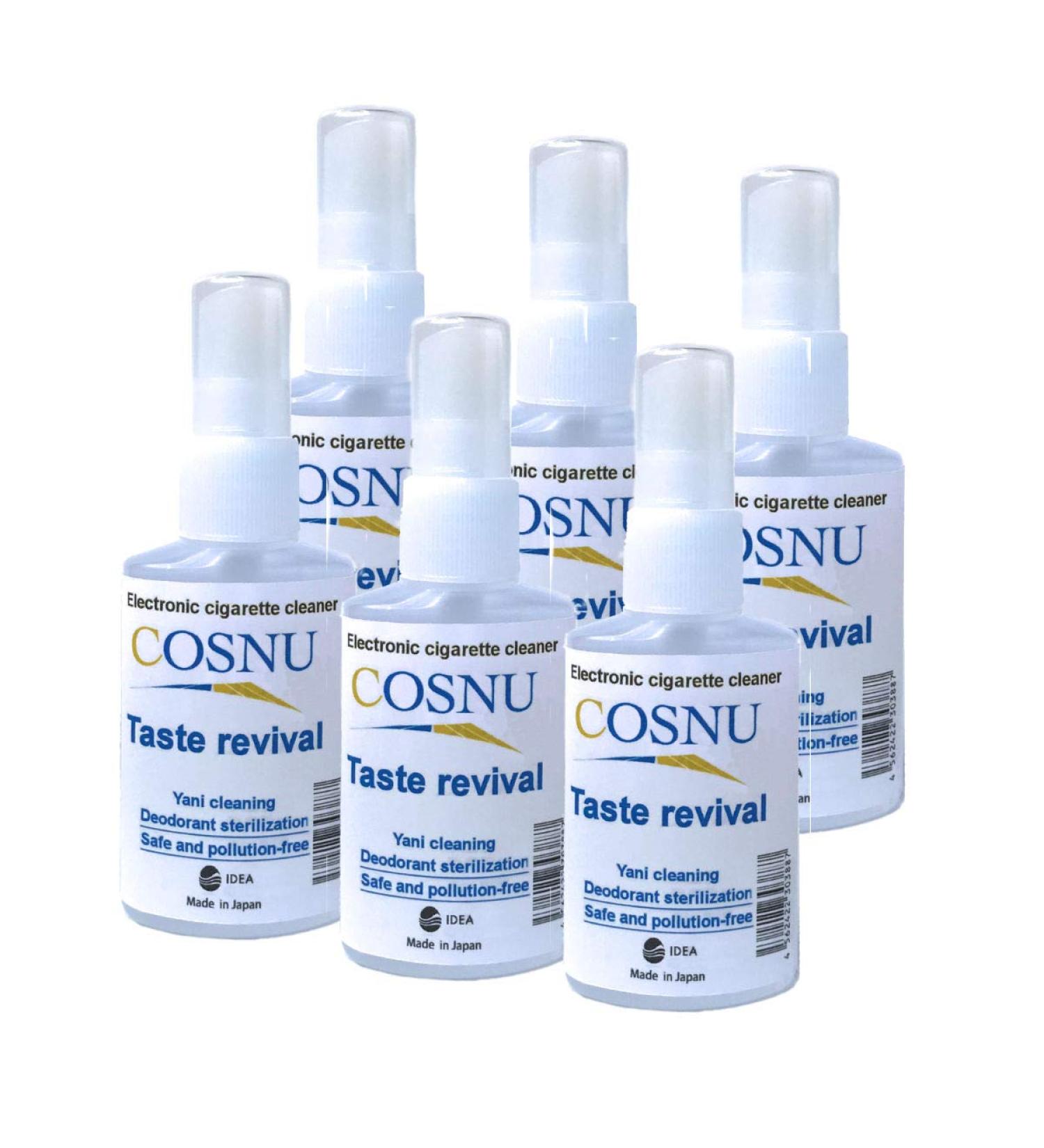 iQOS Cleaner Exclusive - COSnu 50ml x6 | 300ml Premium Cleaning Liquid for Optimal Performance - Buy Online on GoSupps.com
