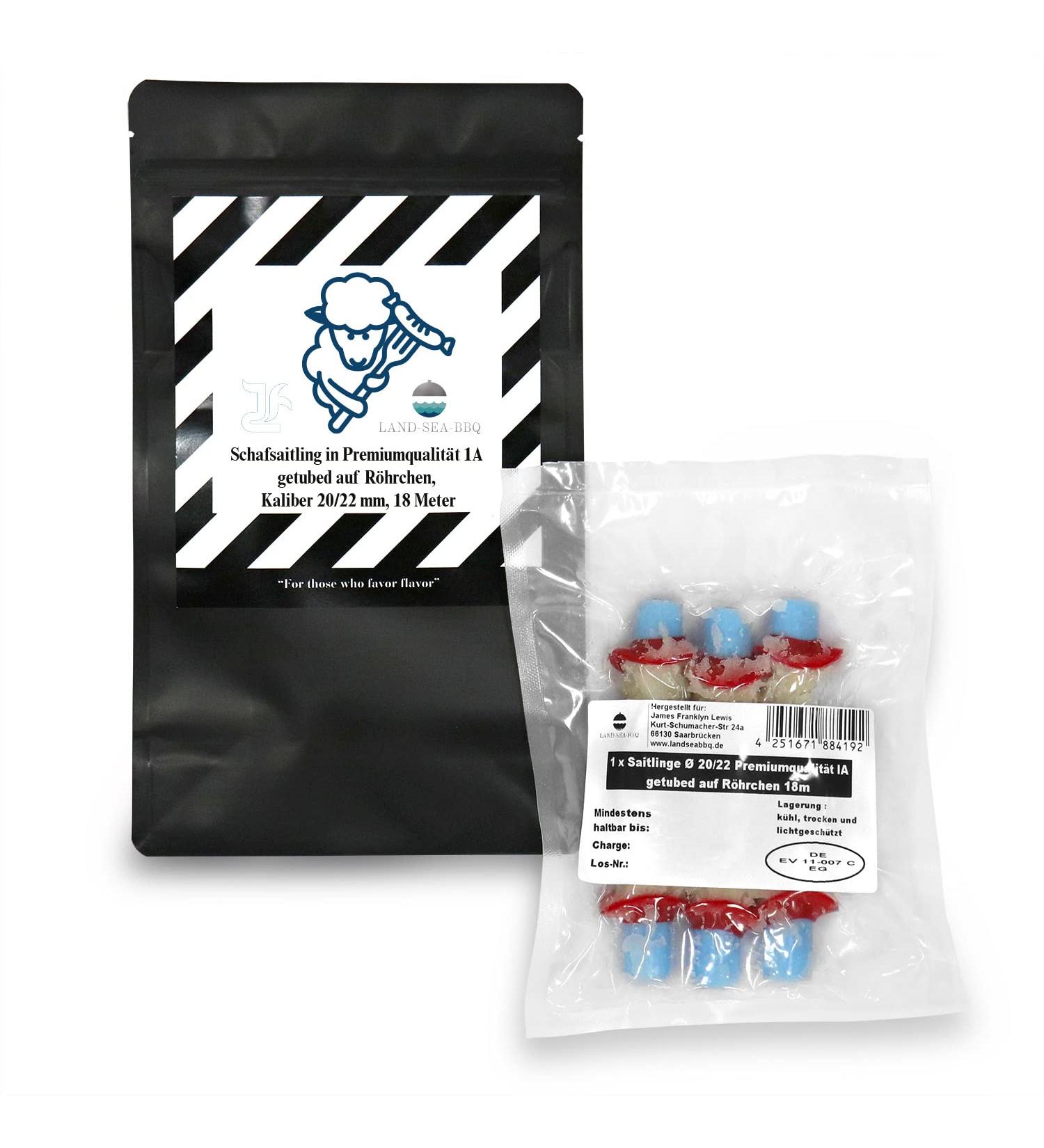 Beastaitling 20/22 mm - 18m Premium Quality Sausage Casing Tubes for Homemade Sausages | Land-Sea-BBQ - Buy Online on GoSupps.com
