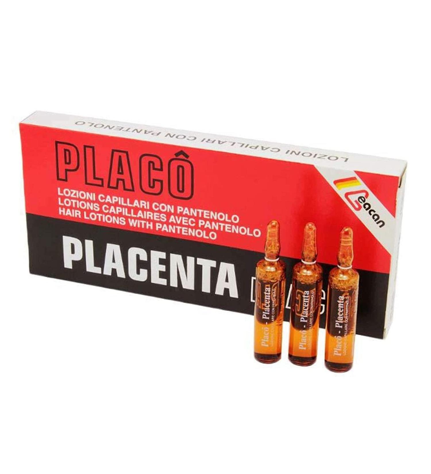 Hair Loss Placenta Placo Intensive Treatment - 12 Vials 0.35 oz - Buy Online on GoSupps.com