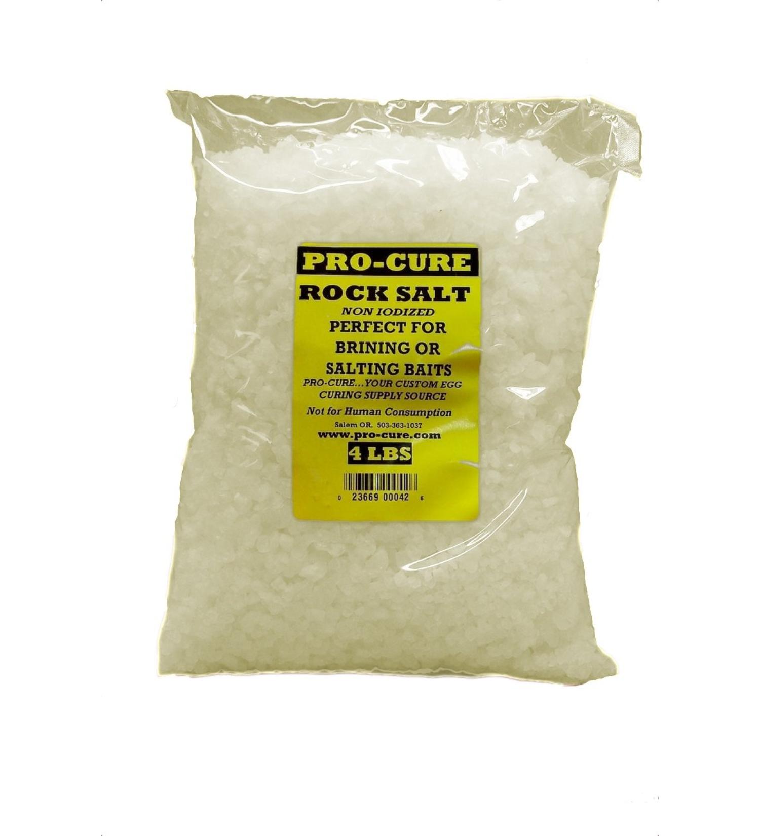 Pro-Cure Rock Salt Bulk in Poly Bag 4 Lb