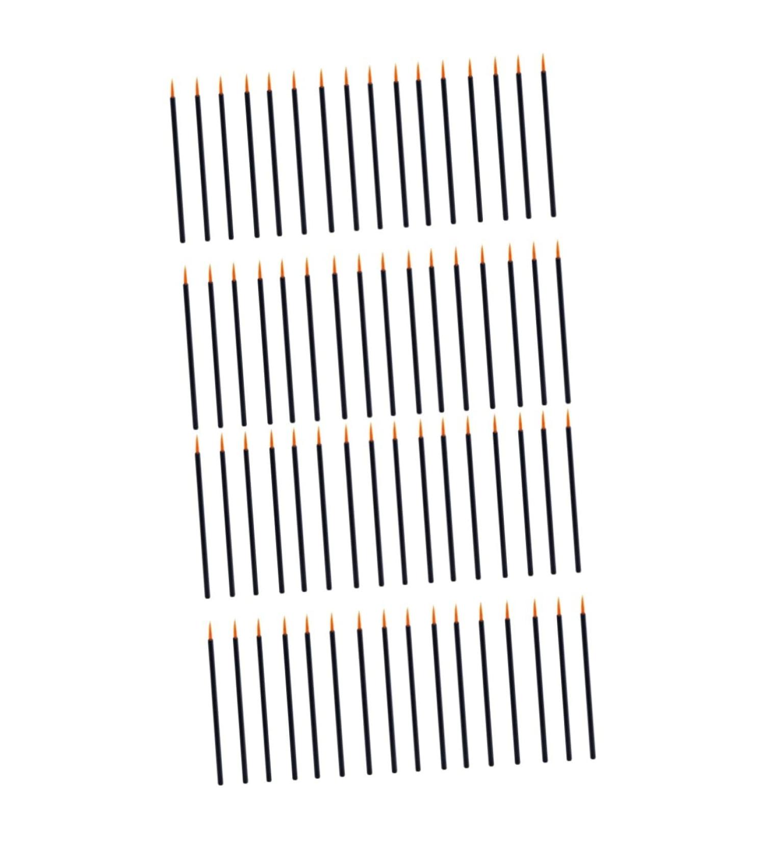 Hemoton 200 pcs Brush Disposable Tool Makeup Eyeliner Point Wands Gloss Fine Lip Applicator Cosmetic - Buy Online on GoSupps.com