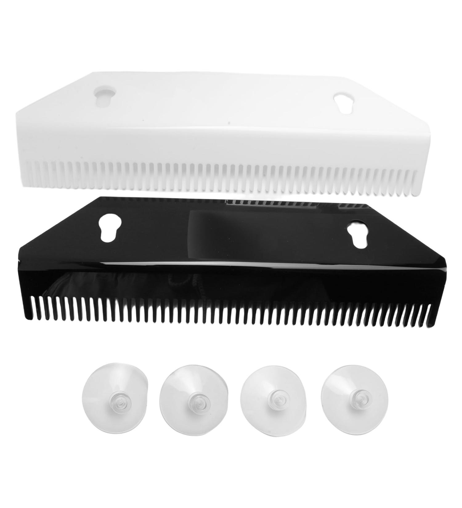 Anlayliay Hair Extension Holder 2 Pieces Acrylic Hair Extension Hanger Portable Extension Holder Wig Storage Rack Hair Extension - Buy Online on GoSupps.com