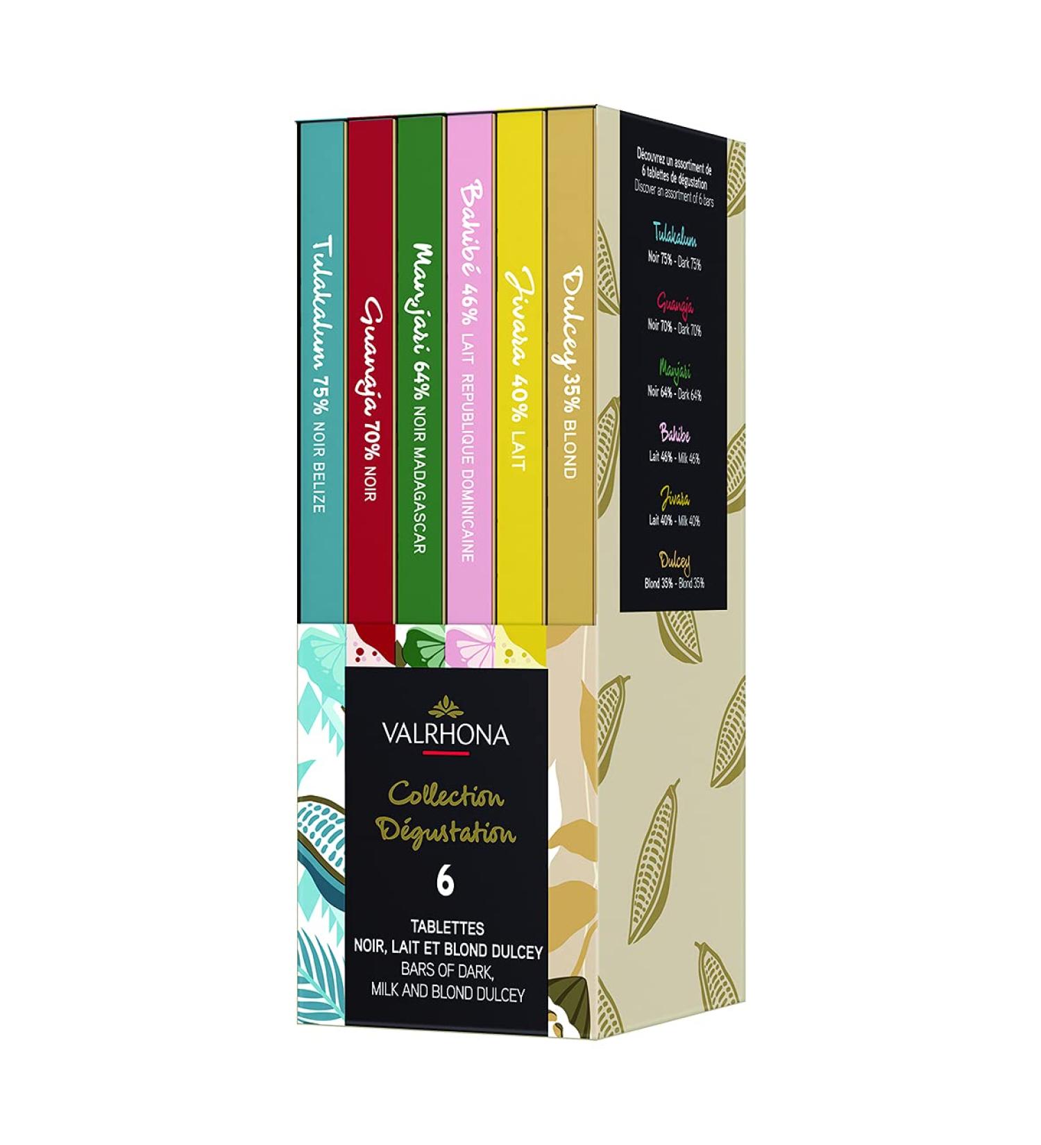 Valrhona Grands Crus Collection - 6 tablets 420g