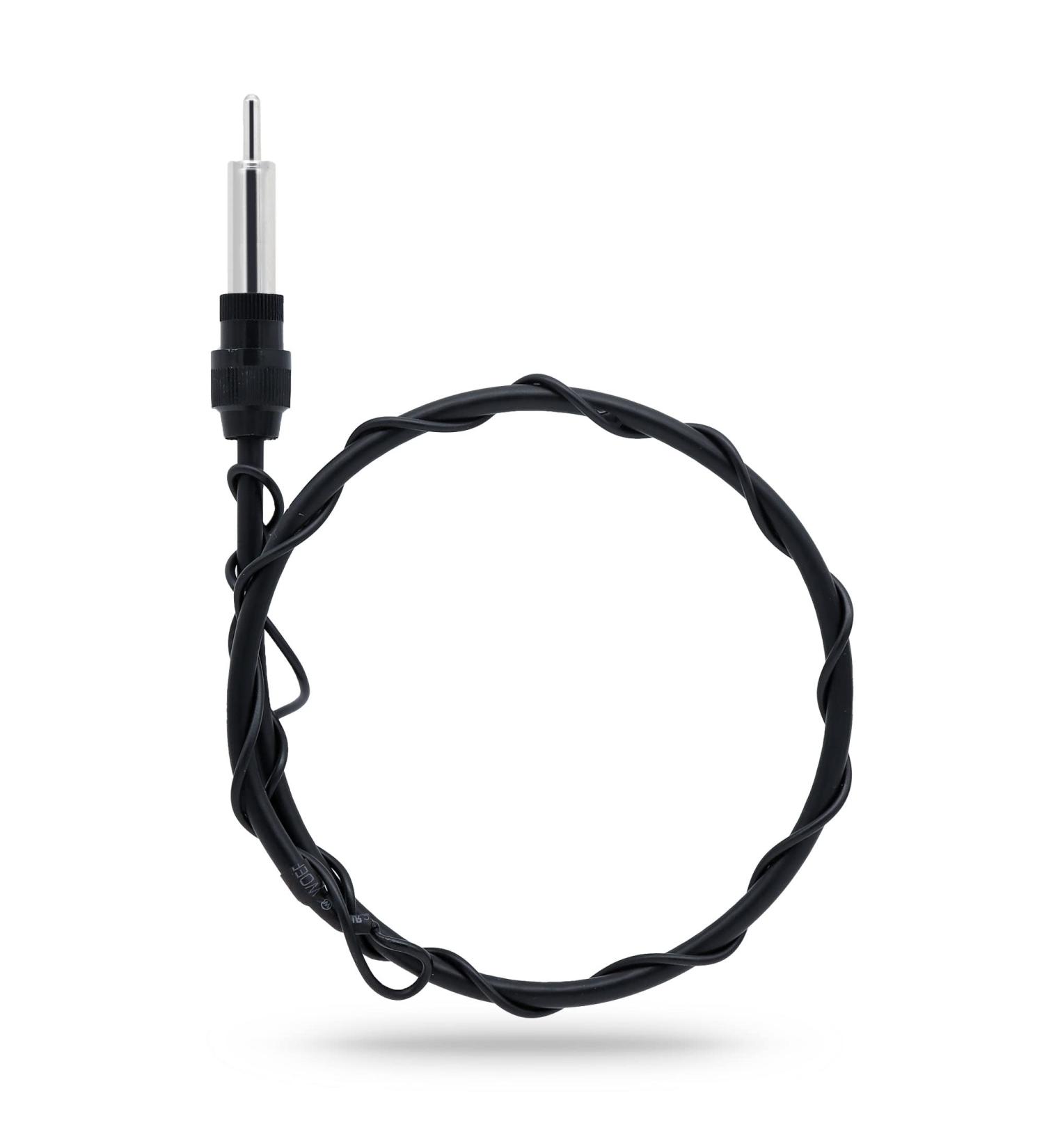 Pyle PLMRNT1 Marine Radio Antenna Wire - 22-inch Weather Resistant Braided Cable for Excellent AM FM Reception | Hydra Series | Universal Black - Buy Online on GoSupps.com