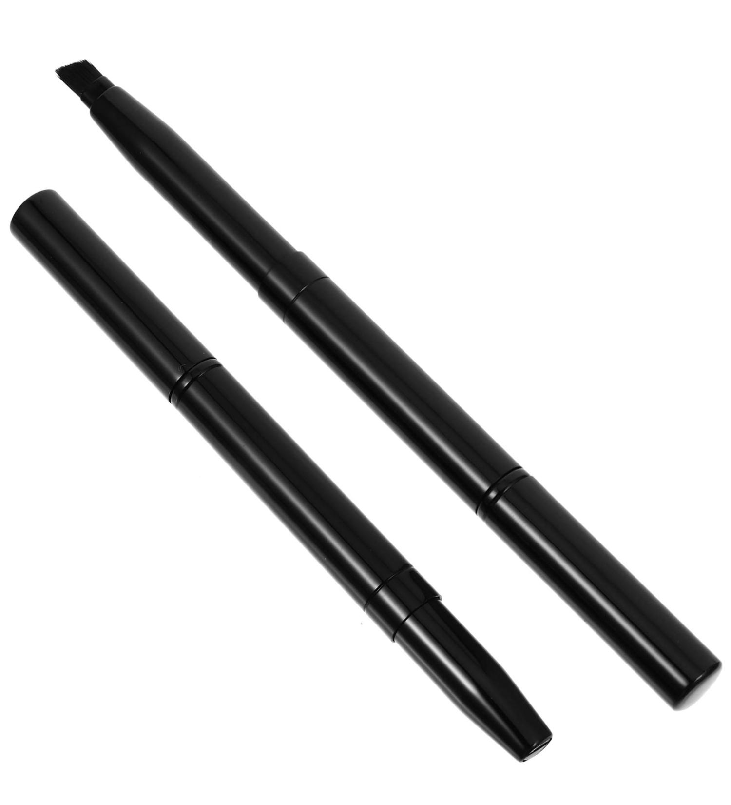 Beaupretty 2pcs Retractable Eyebrow Brush Set - Professional Angled Makeup Tool for Perfect Brows | International Shipping Available - Buy Online on GoSupps.com