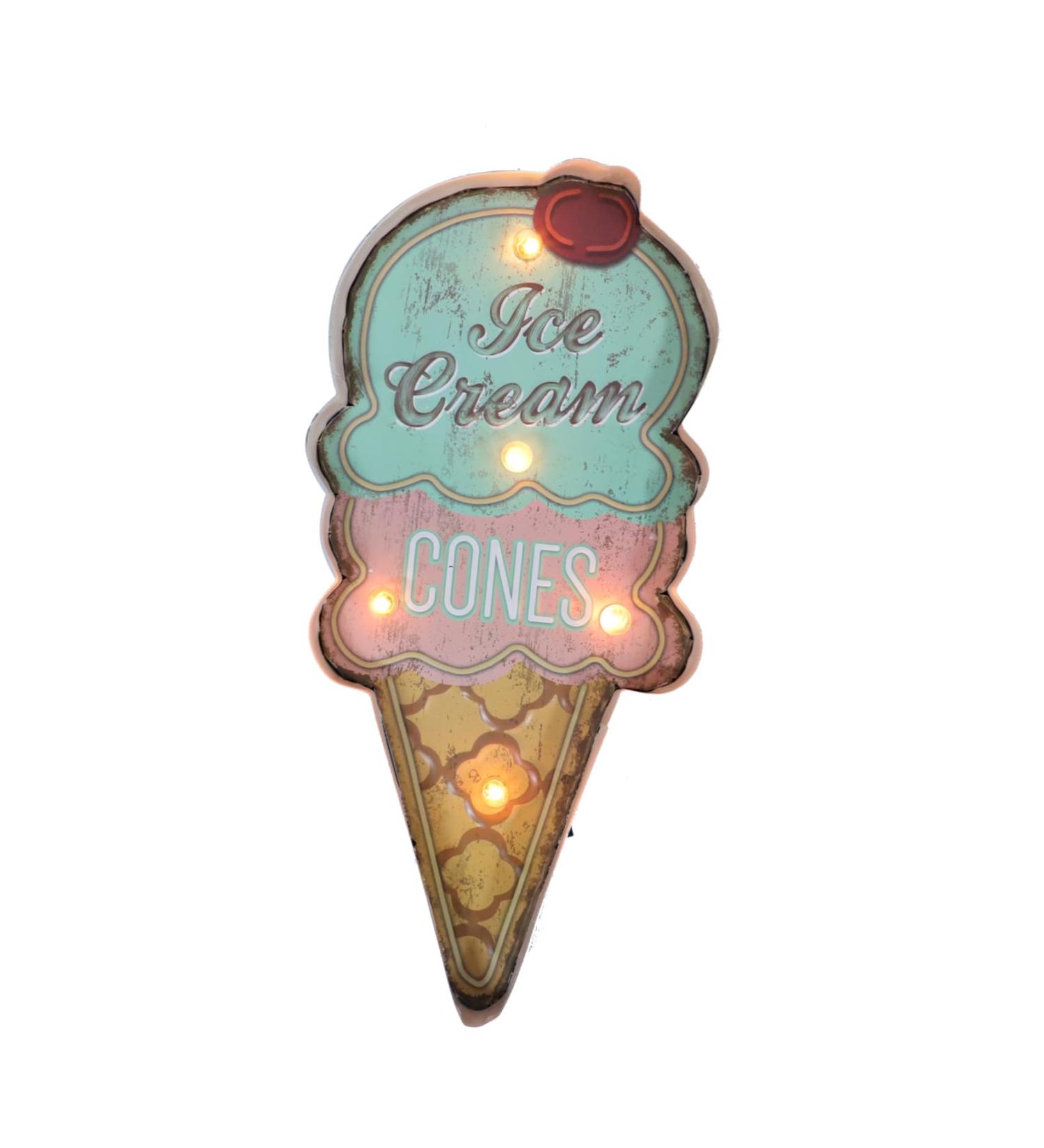 Angoily Pendant Sign Cafe Led Delicate Kitchen Diner Home Light Decor Unique Hanging Metal Backdrop - Buy Online on GoSupps.com