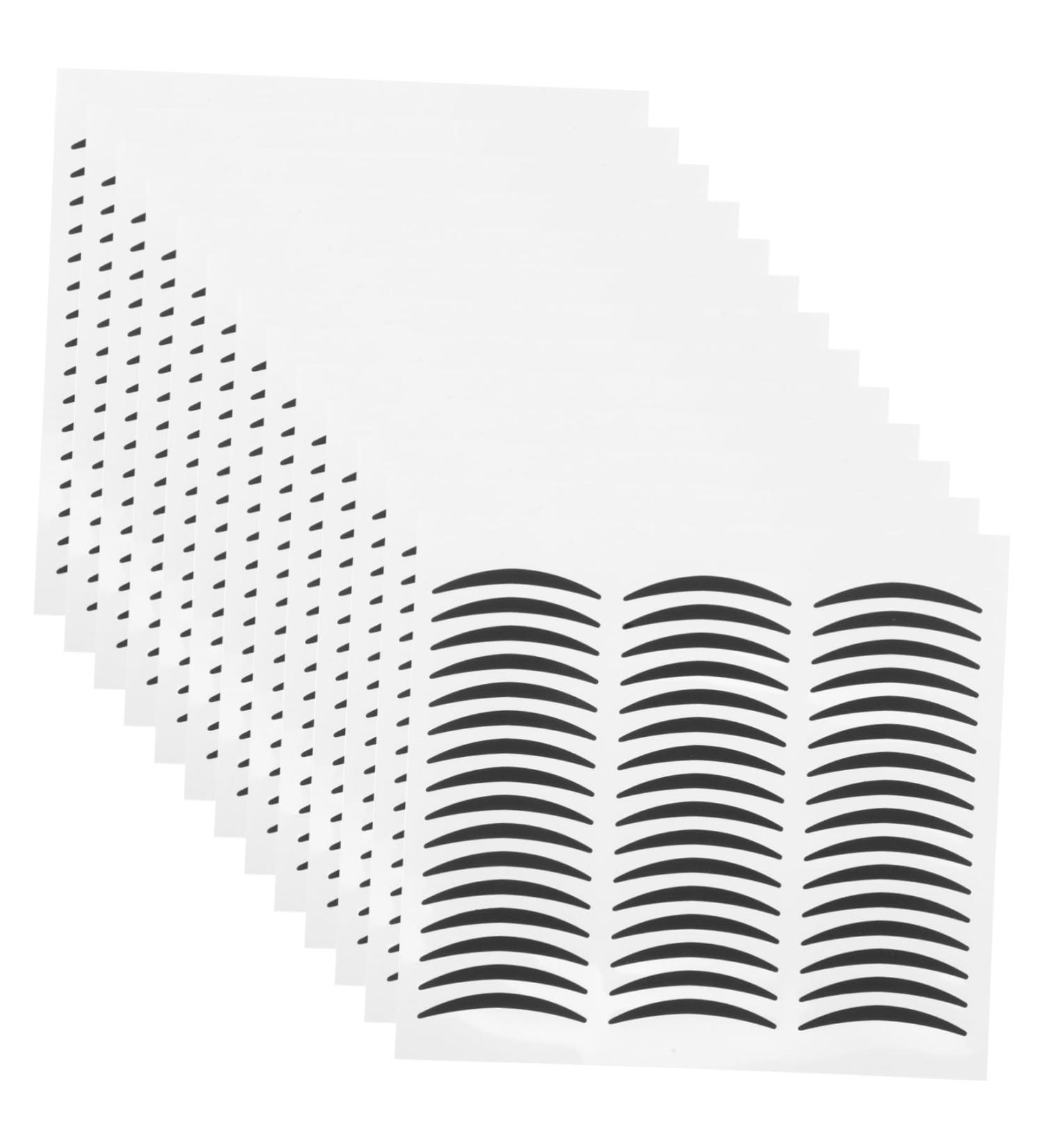 Veemoon Autocollants Eyeliner Noir 20 Feuilles Fines Adh sif Papier Effet Double Paupi re Femmes Usage Quotidien Soir e - Buy Online on GoSupps.com