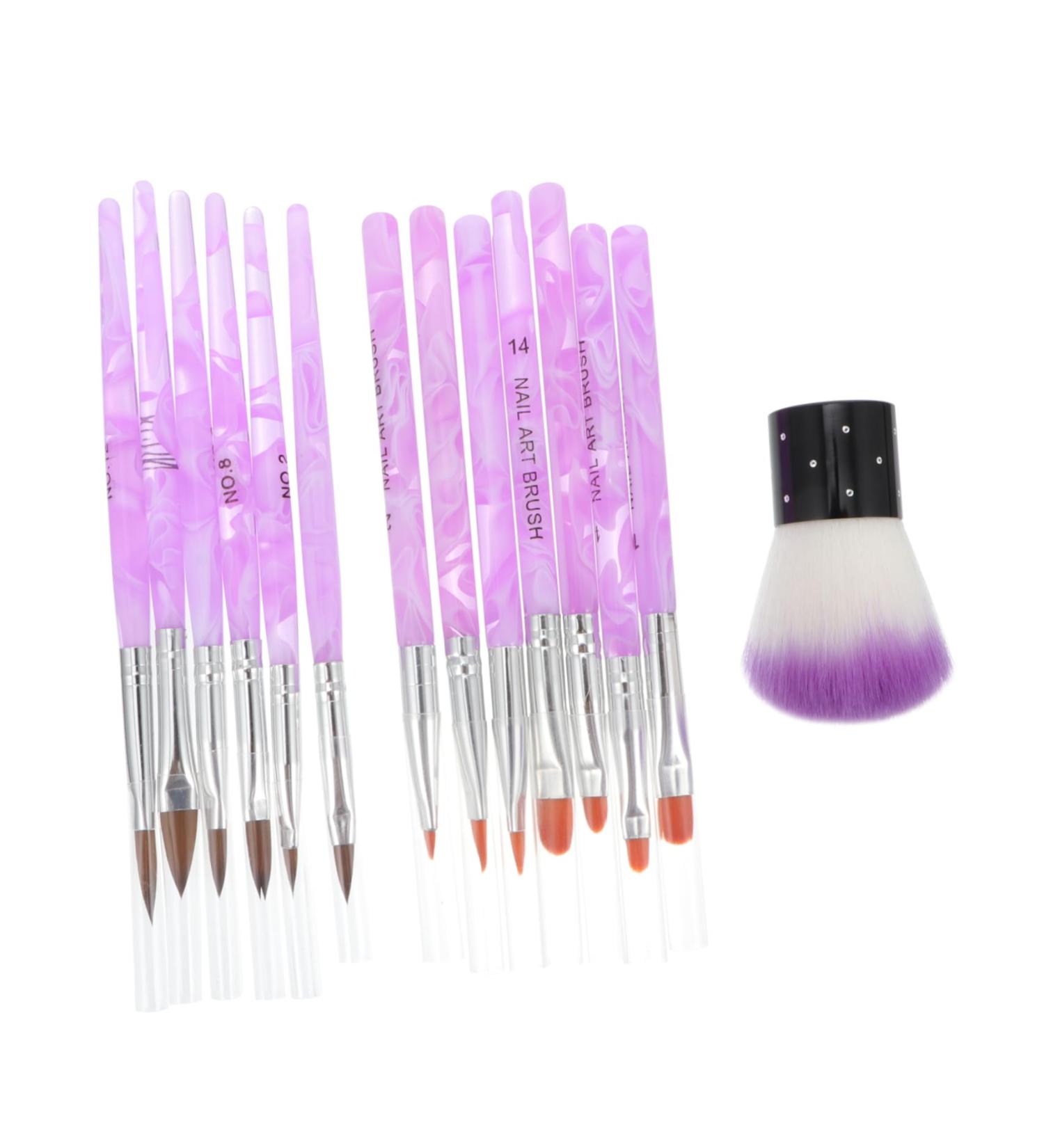 Beaupretty Salon Manicure Pen 1 Set Dust Brush Suit nail art brush nail art DIY pen nail liner nail painting brush nail art pen kit Nail Painting Pen Pens 3d Acrylic rod detail brush - Buy Online on GoSupps.com