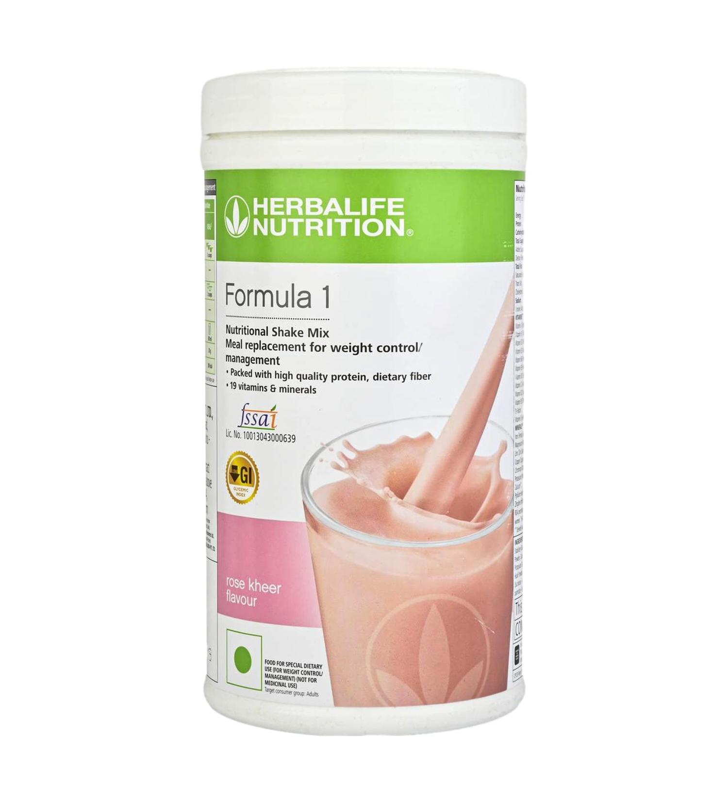 Herbalife Formula 1 Nutritional Shake Mix - Herbalife Protein Powder for Healthy Meal Replacement Shakes - Buy Online on GoSupps.com
