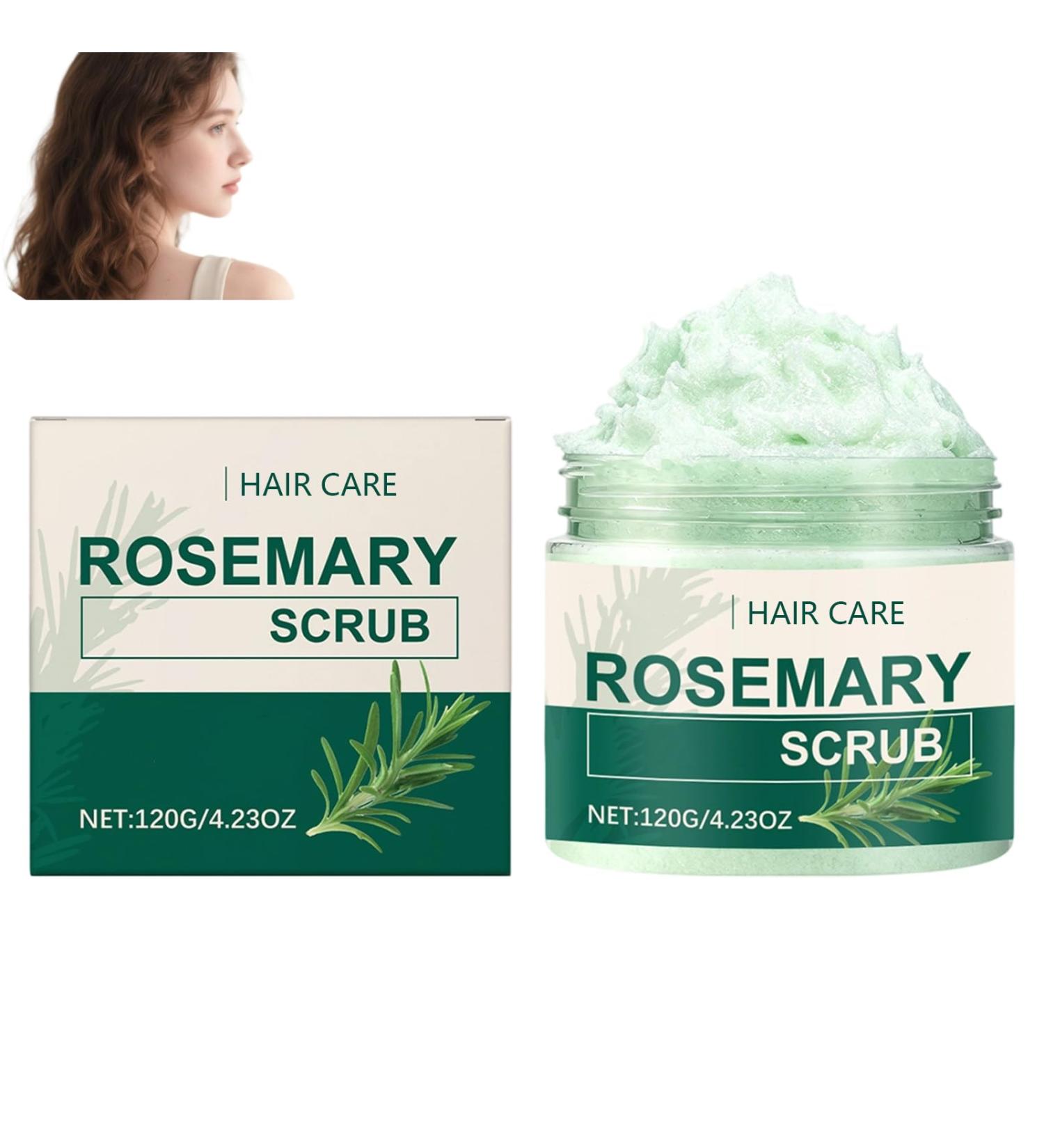 Gommage capillaire au romarin exfoliant pour un nettoyage et une nutrition en profondeur purifiant r gulateur de s bum apaisant et favorisant la pousse de cheveux sains. (1pcs) - Buy Online on GoSupps.com