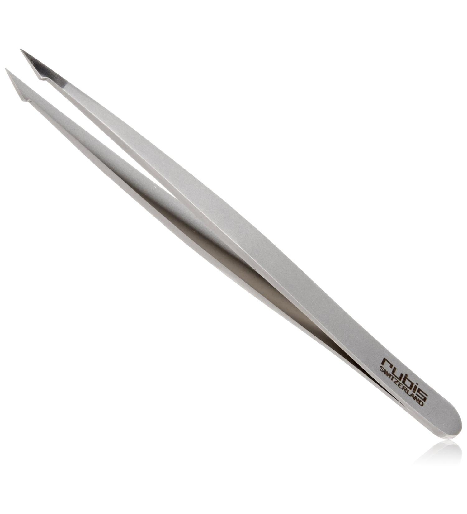 Rubis Switzerland Two Tip Pointed/Slanted Tweezer - Precision Precision Tweezers - Buy Online on GoSupps.com
