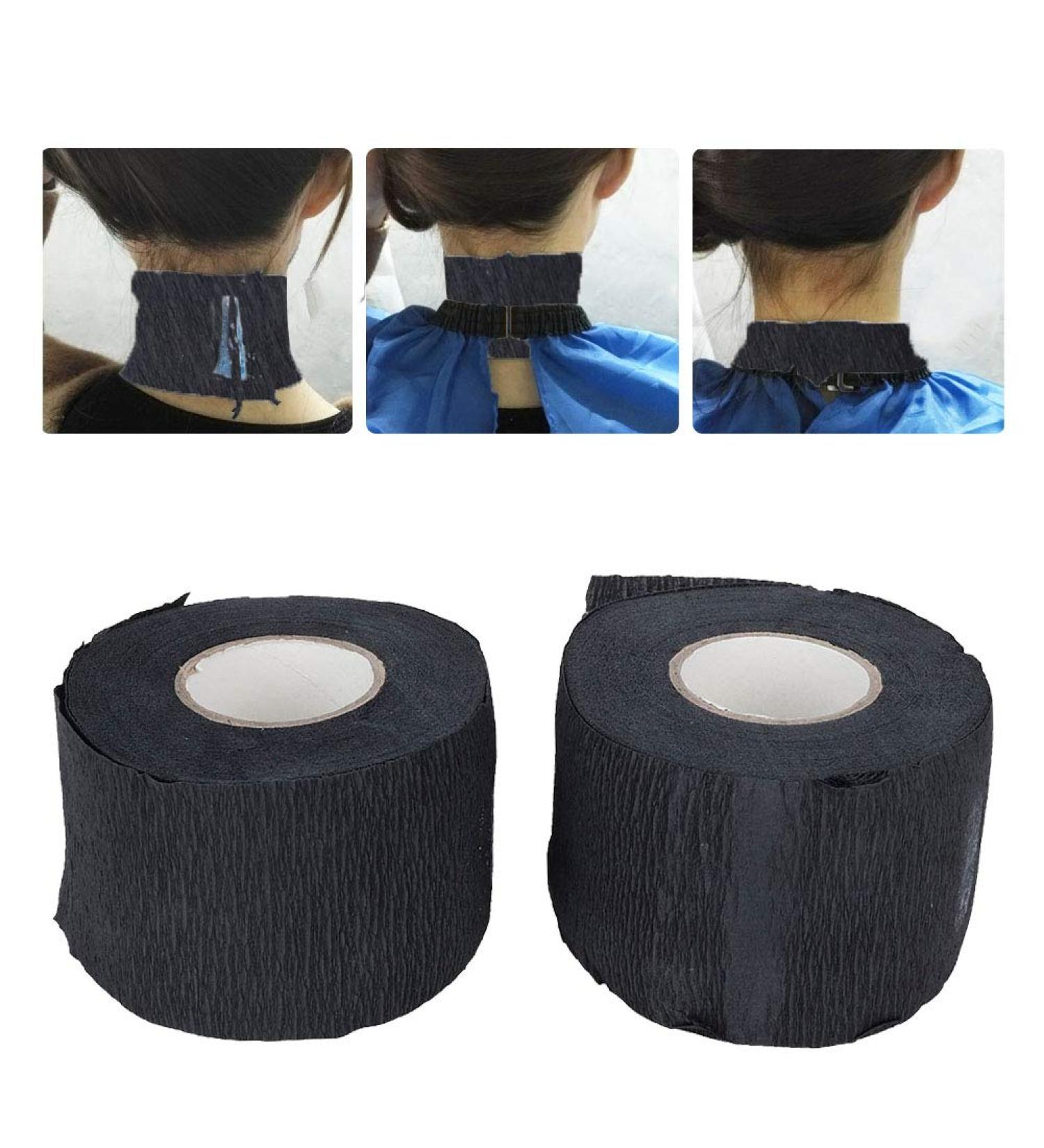 Disposable Neck Strips - Strong Tensile Elasticity for Barbers & Salons | Comfortable Stretchable Hairdressing Paper - Buy Online on GoSupps.com