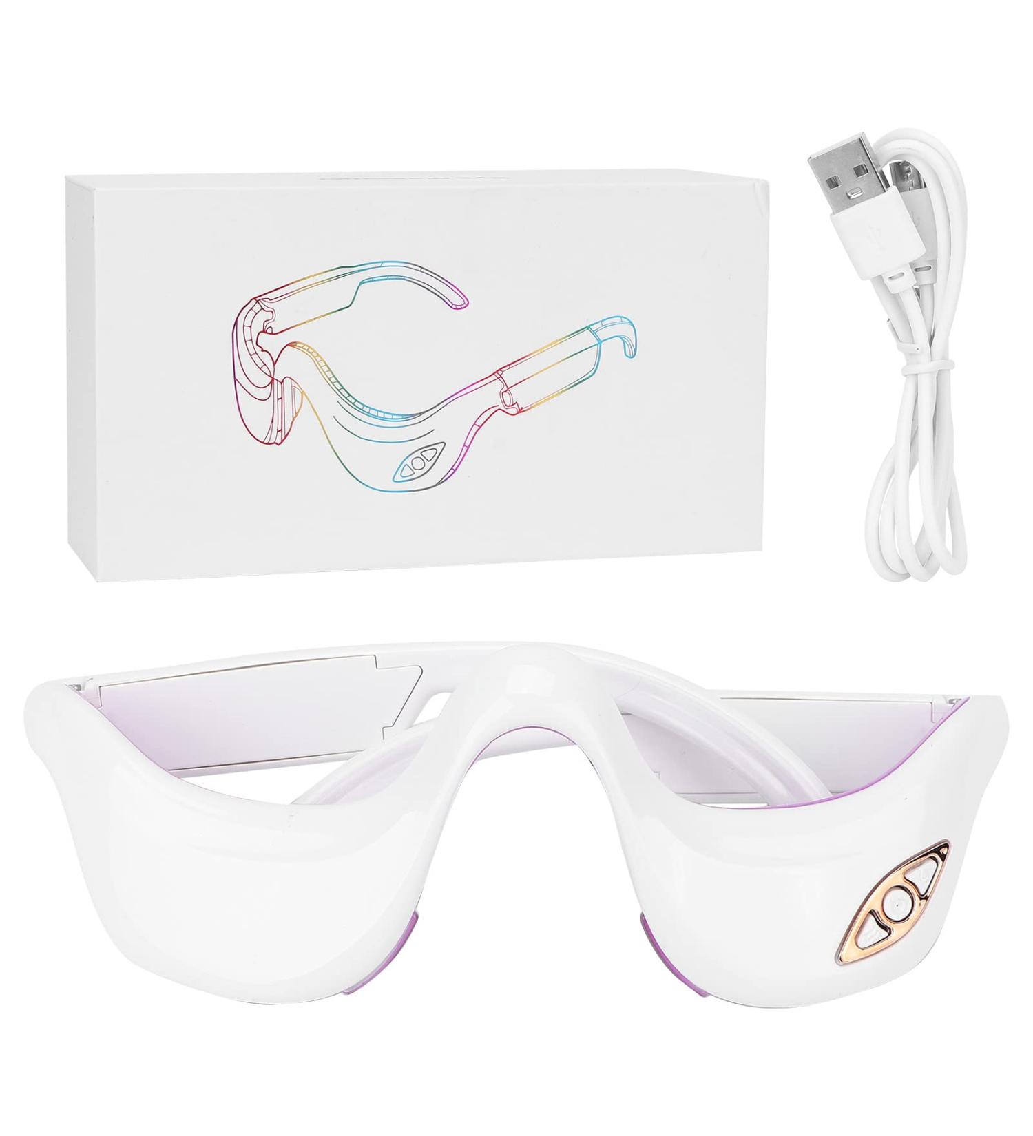 Electric Eye Massager - Heated Vibration Therapy for Eye Fatigue & Dark Circles | Shop Internationally - Buy Online on GoSupps.com