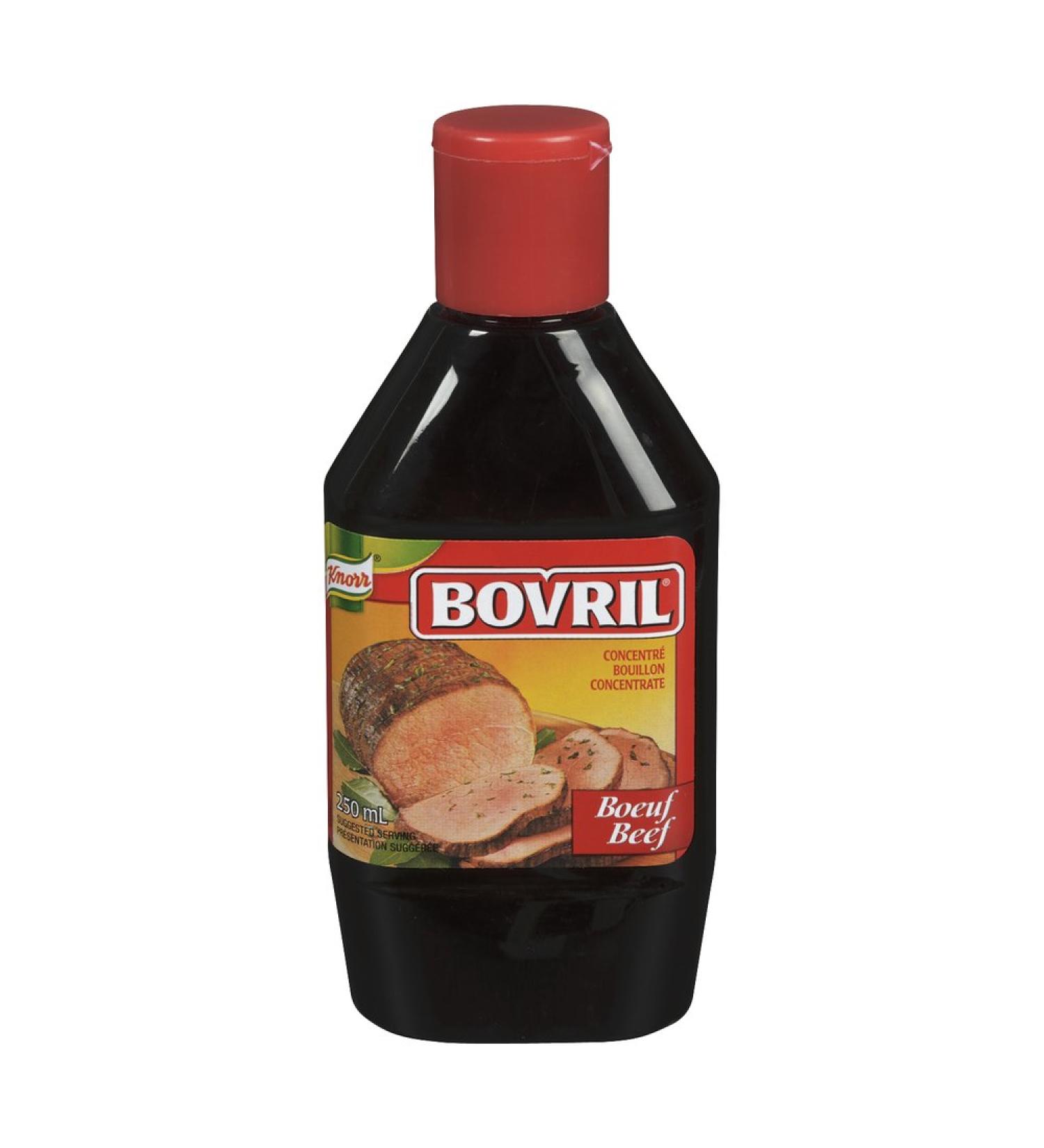 Knorr Bovril Concentrated Liquid Stock For Delicious Beef Broth Flavor Beef In A Practical Bottle 250 ml - Buy Online on GoSupps.com