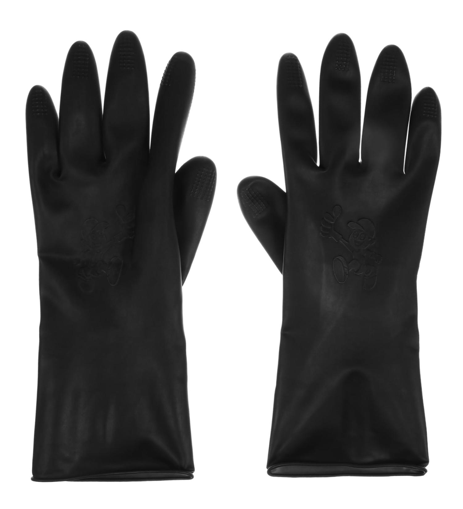 PLAFOPE 3 Pairs Hair Dye Glove Barber Gloves Hair Shampoo Gloves Hair Salon Gloves - Buy Online on GoSupps.com