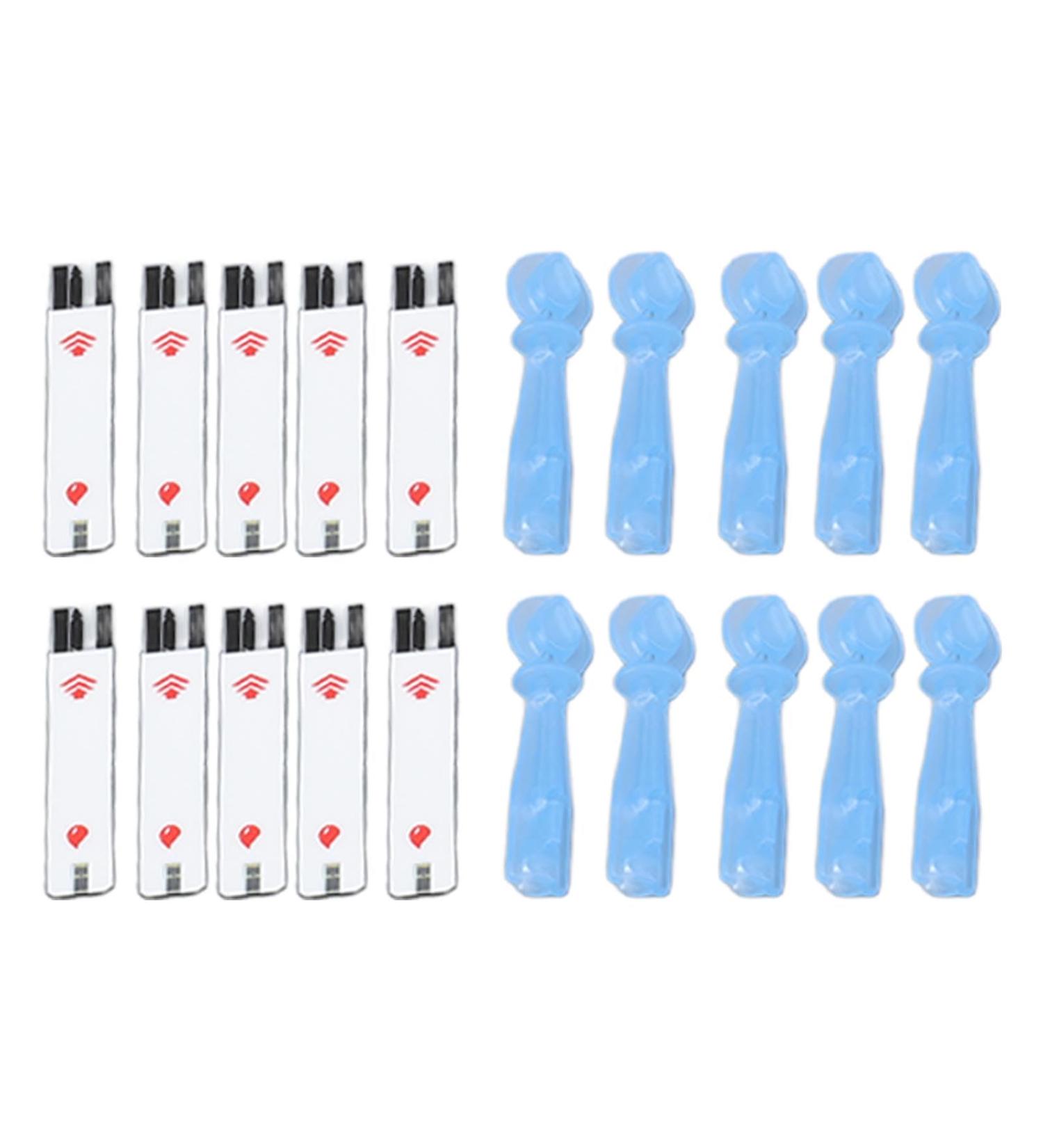 Buy Blood Glucose Test Strip Kit - Micro Blood Collection Lancets for Accurate Self-Monitoring - Worldwide Shipping - Buy Online on GoSupps.com