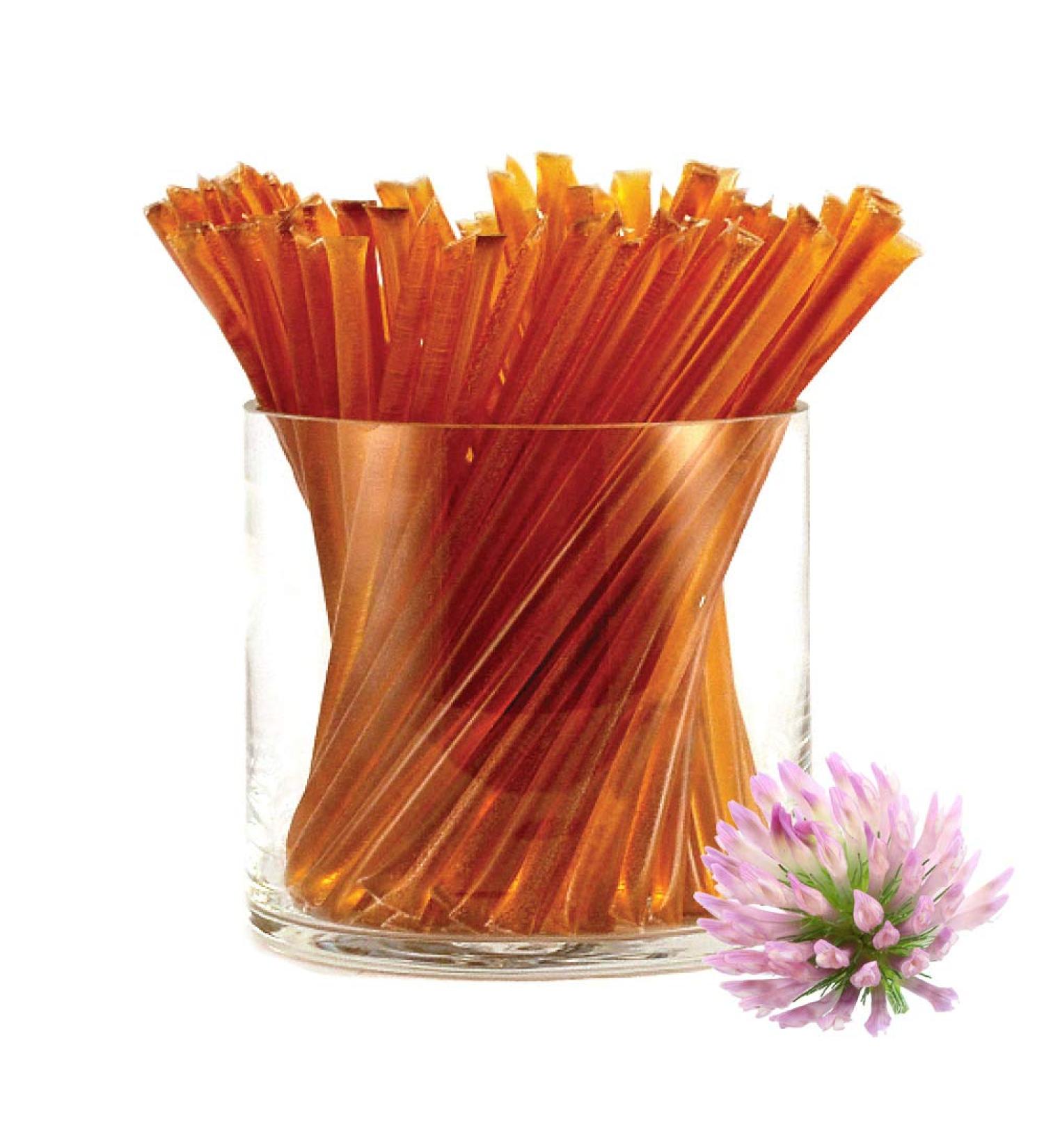 GloryBee 100 Piece Clover Blossom Honey Stix Bag - 1.20 Pound (100 Count) - Buy Online on GoSupps.com