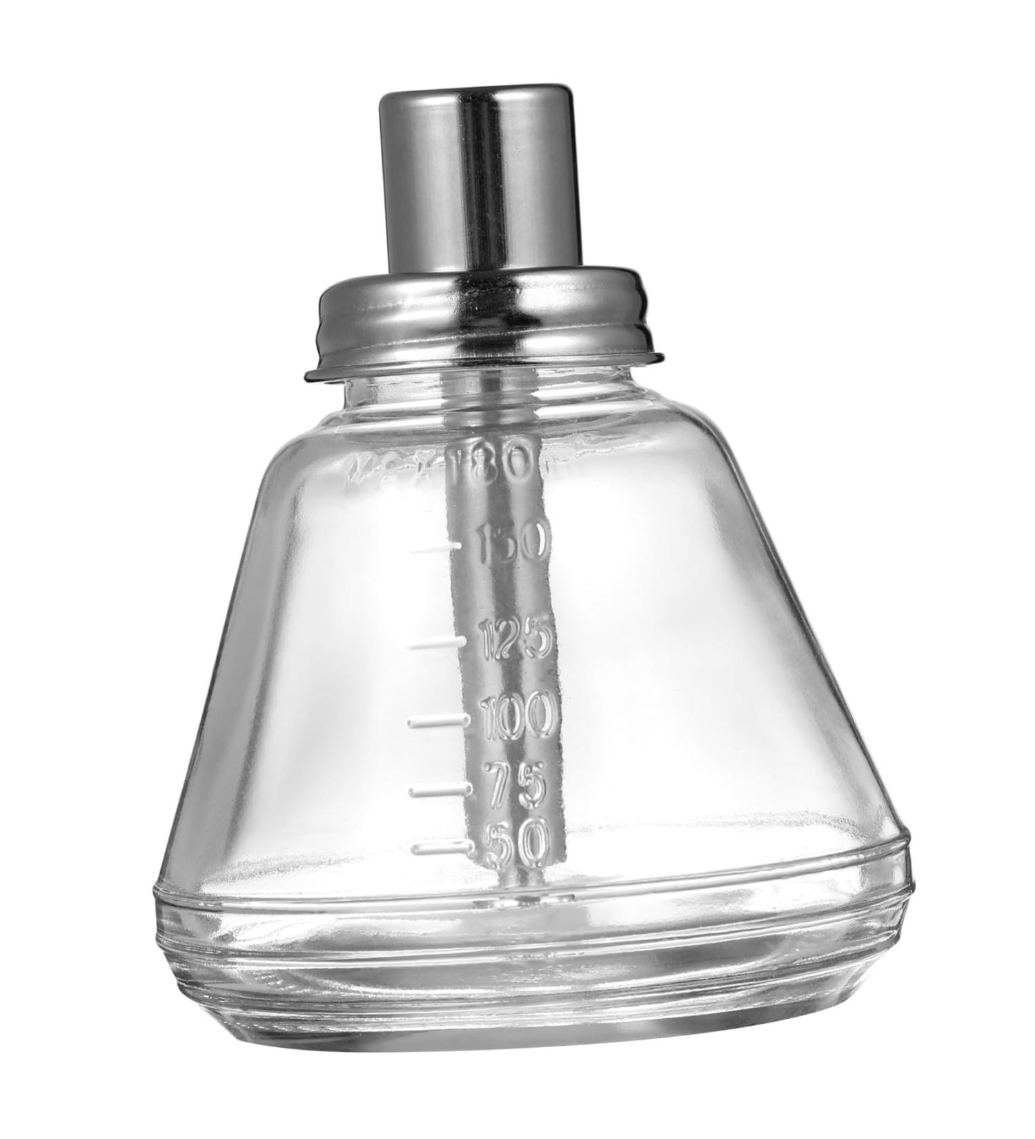 Mikinona Glass Pump Bottle Nail Polish Remover Bottle Glass Press Bottle Pump Bottle Empty Bottle Empty Bottle - Buy Online on GoSupps.com