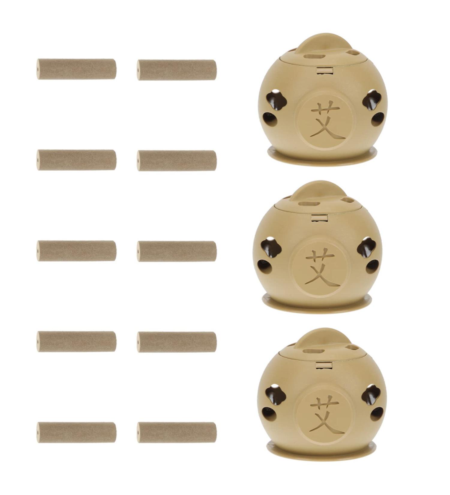 Frcolor Moxibustion Body Massage Device Holder - Universal Moxa Burner Tool for Professional Massage - 5.5x5.5cm PBT-Composite Design - Buy Online on GoSupps.com