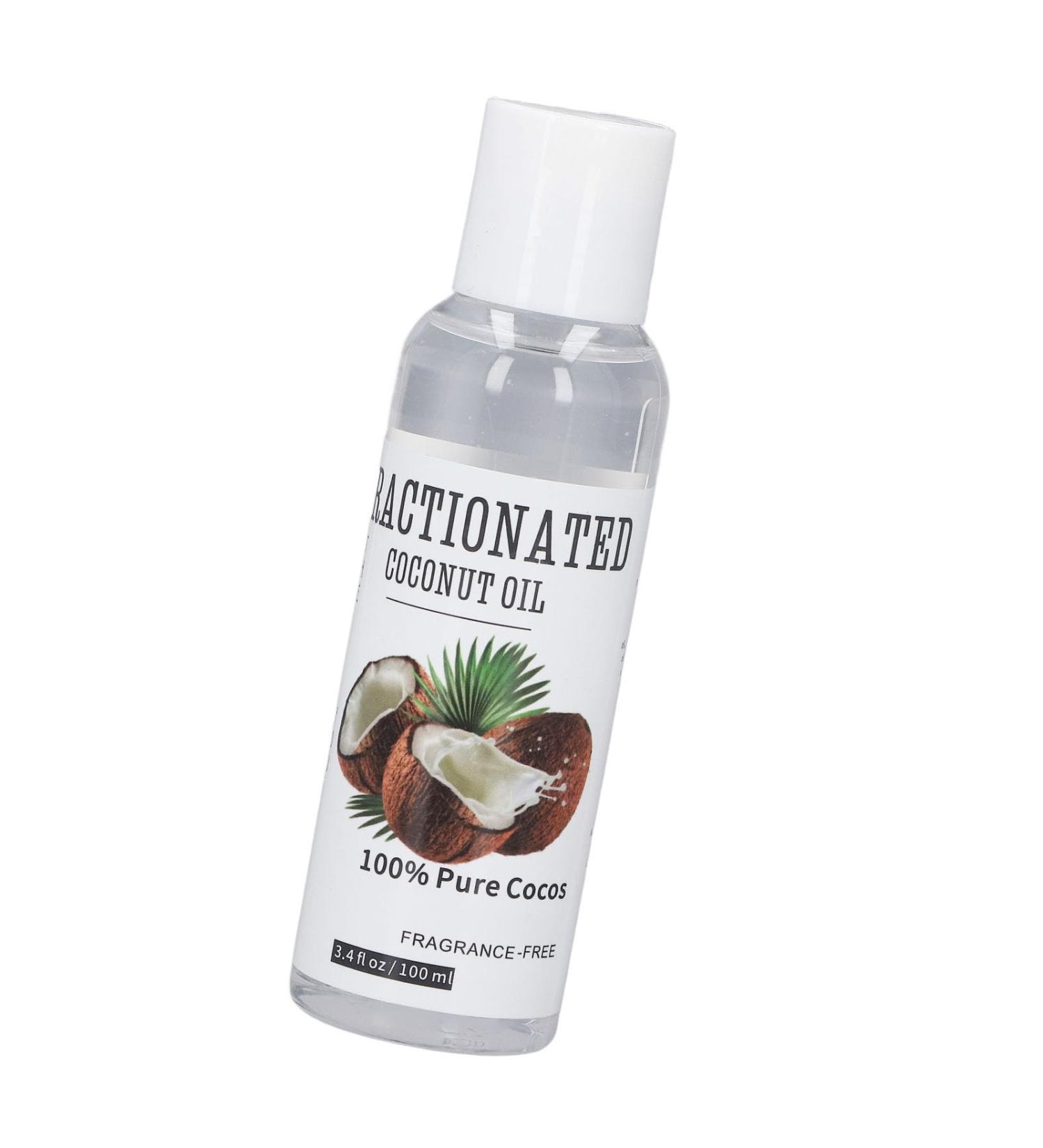 Sonew Liquid Coconut Oil Hair Care Coconut Oil Nourishing Moisturizing Odorless Liquid Coconut Oil for Promotes Healthy Skin Hair 100ml - Buy Online on GoSupps.com