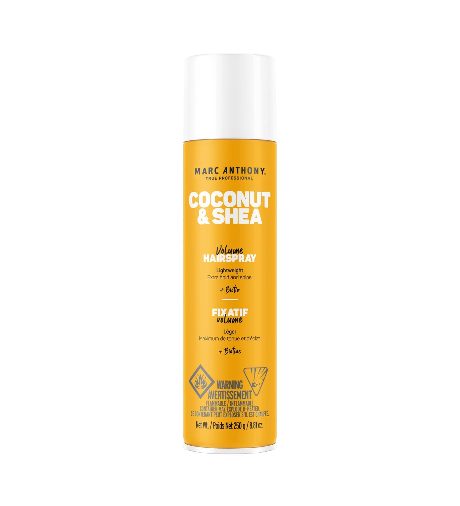 Marc Anthony Coconut Oil Volume Hairspray Basic 8.8 Ounce 8.81 Ounce (Pack of 1) - Buy Online on GoSupps.com