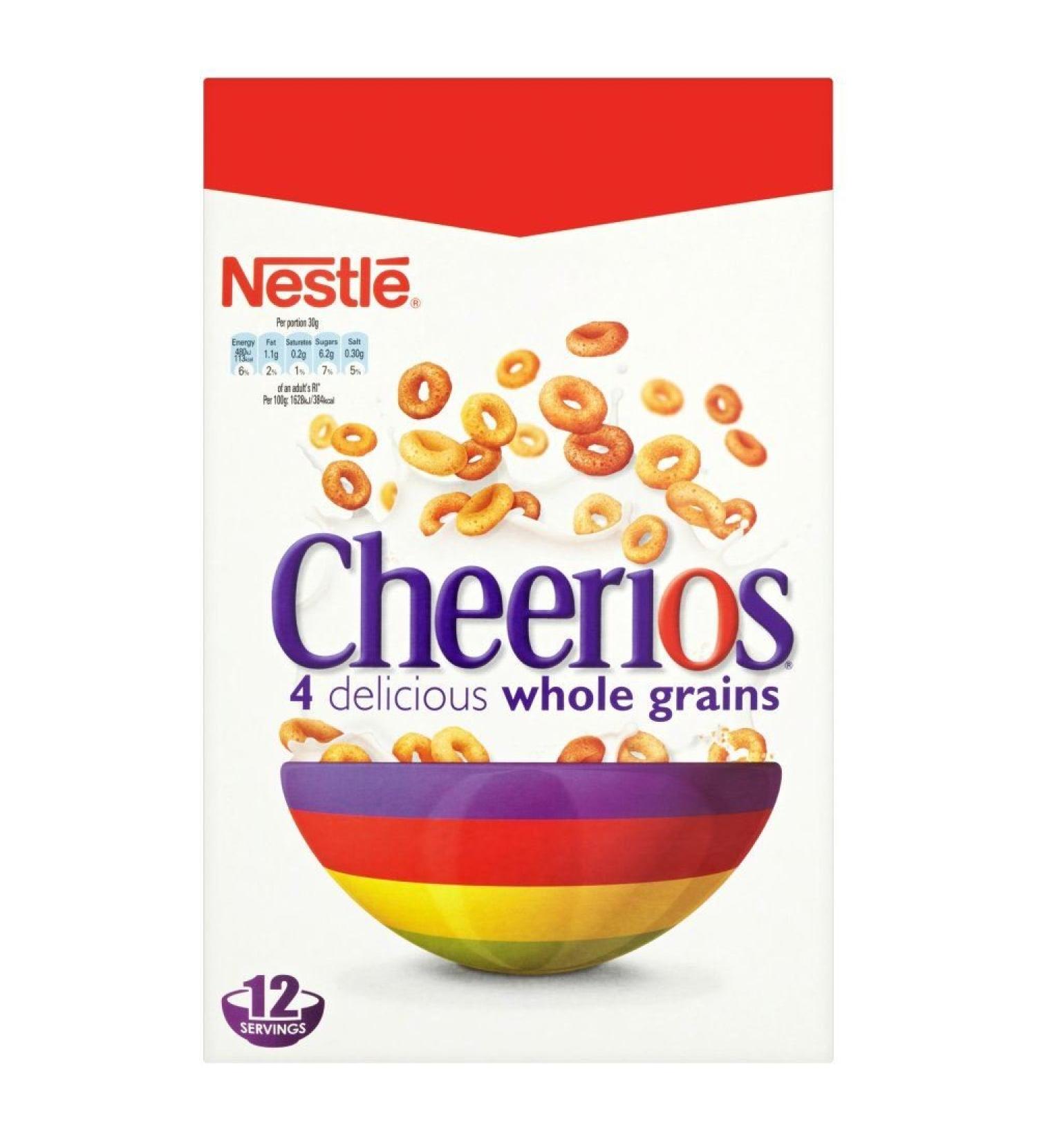 Nestlé - Cheerios Cereals - 2 pack of 375g boxes
