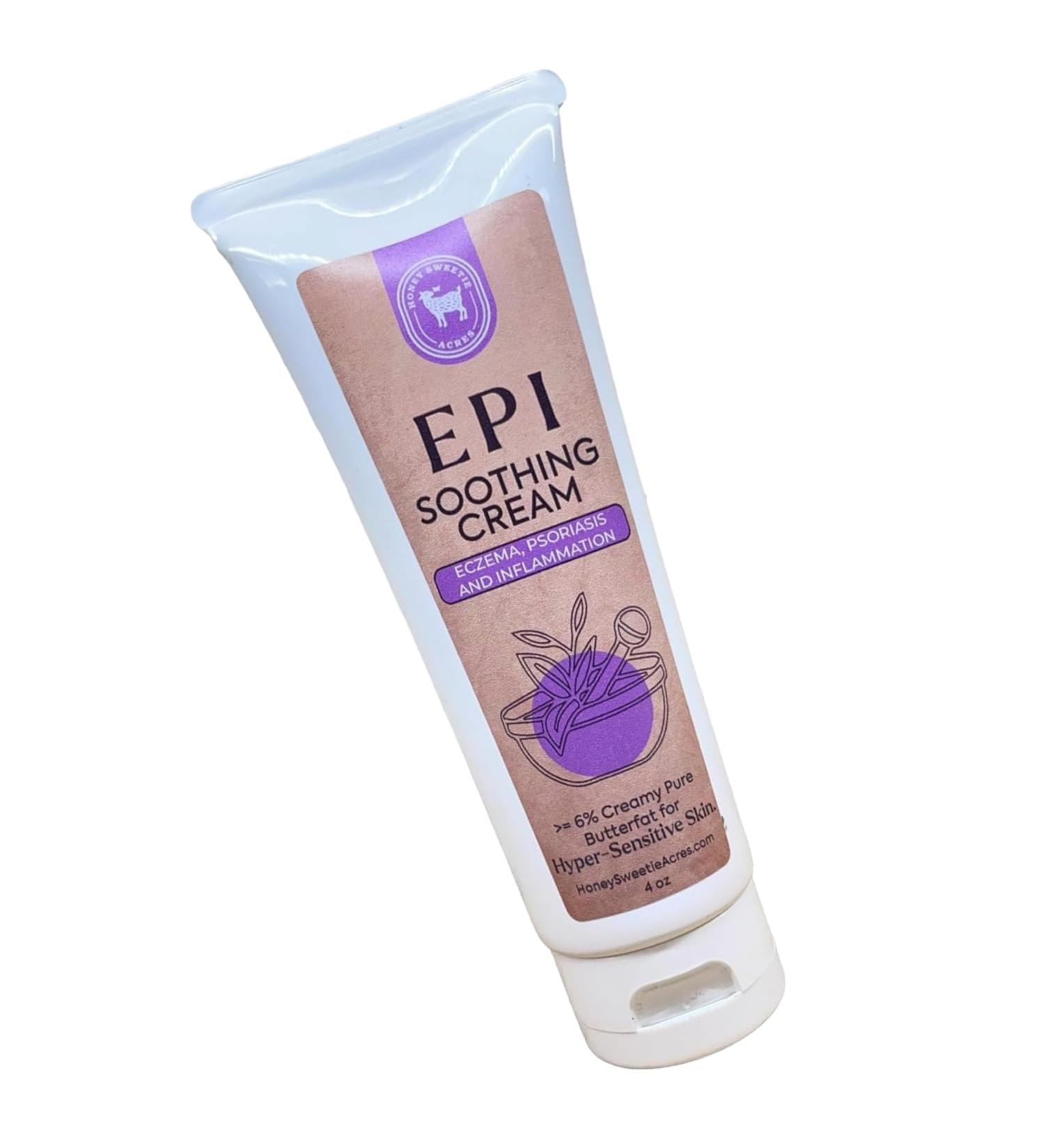 Honey Sweetie Acres Fresh Off The Goat All-Natural 4 Ounce EPI Lotion is a cruelty-free handmade lotion that hydrates and moisturizes - Made in the USA - Buy Online on GoSupps.com
