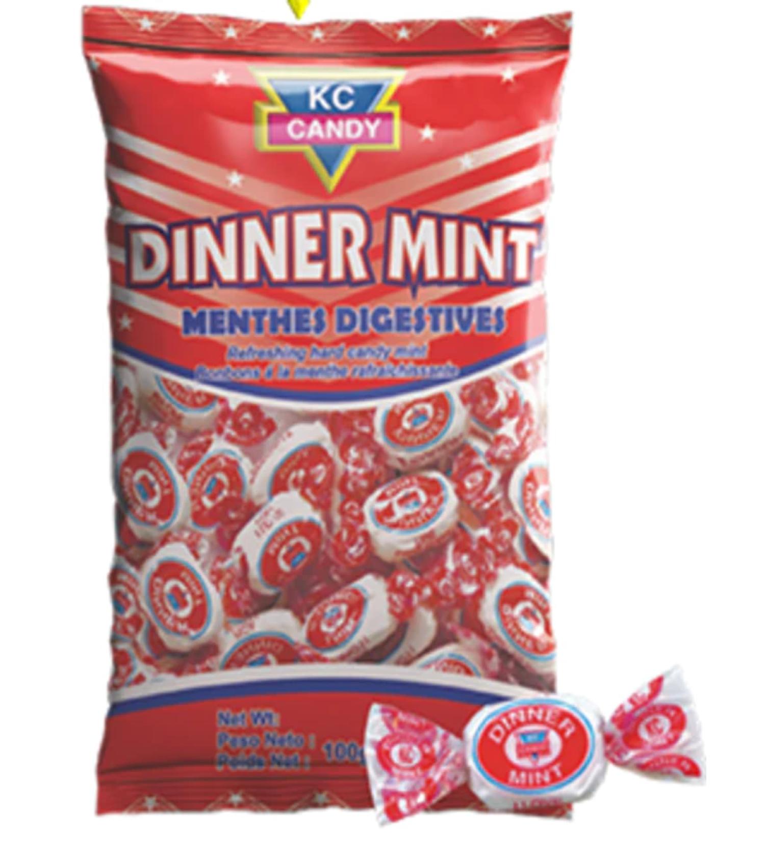 KC Candy Dinner Mints 90g Box of 12-Fd