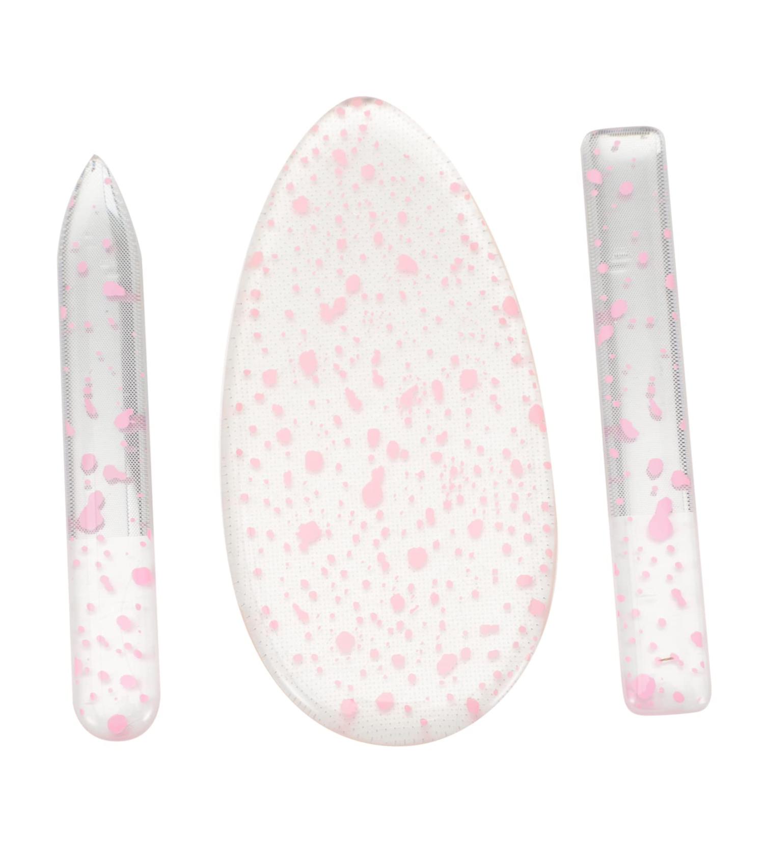 FOMIYES 1 Set Foot Set fingernail Buffering Files Nail File for Natural Nails Crystal Nail Files feet Nail kit Heel Scrubber Foot File for Dead Skin Glass Combination Miss Manicure - Buy Online on GoSupps.com