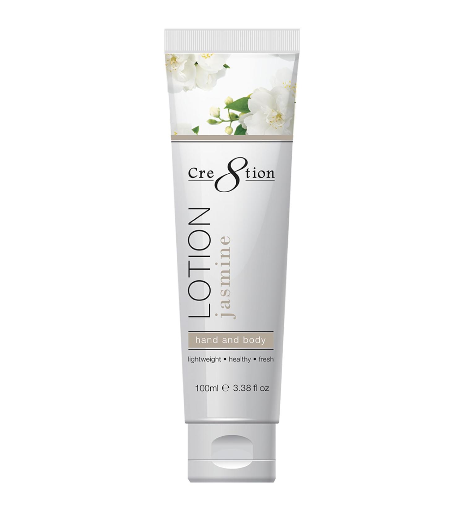 Cre8tion Spa Jasmine Hand & Body Lotion, Luxurious Lightweight Moisturizer for Silky, Smooth Skin, 3.3 Fl Oz - Buy Online on GoSupps.com