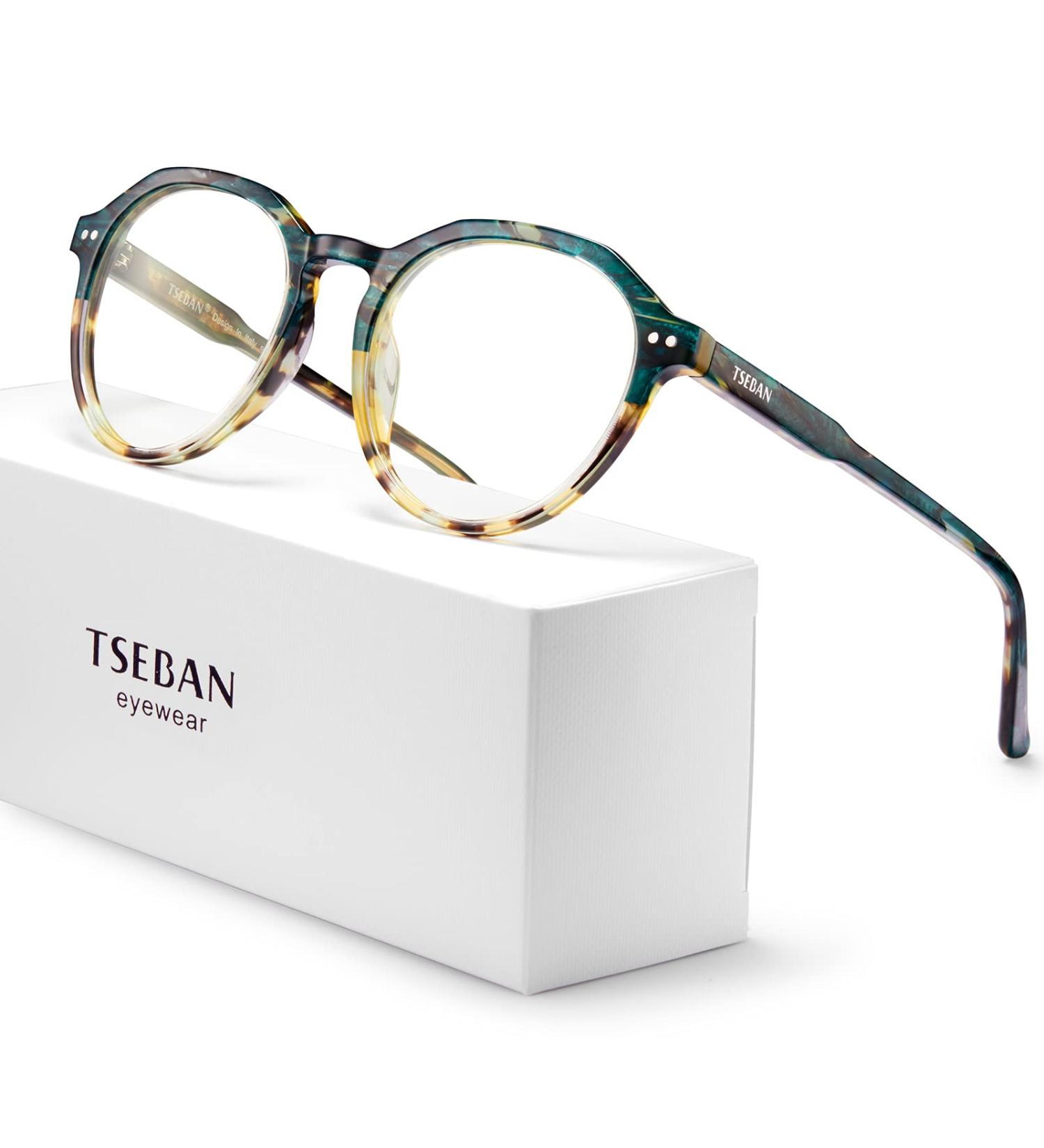 TSEBAN Anti-Blue Light Glasses for Women - Prescription-Free Digital Eye Protection Reading Glasses - Buy Online on GoSupps.com