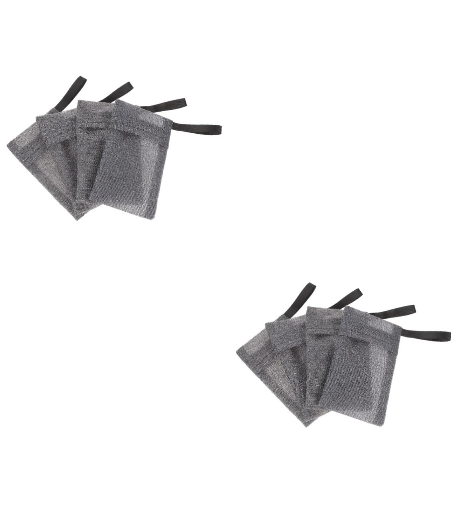 Healeved 8 Pcs Soap Soap Holder Bathing Soap Bar Soap Soap Grey Nylon Fiber - Buy Online on GoSupps.com
