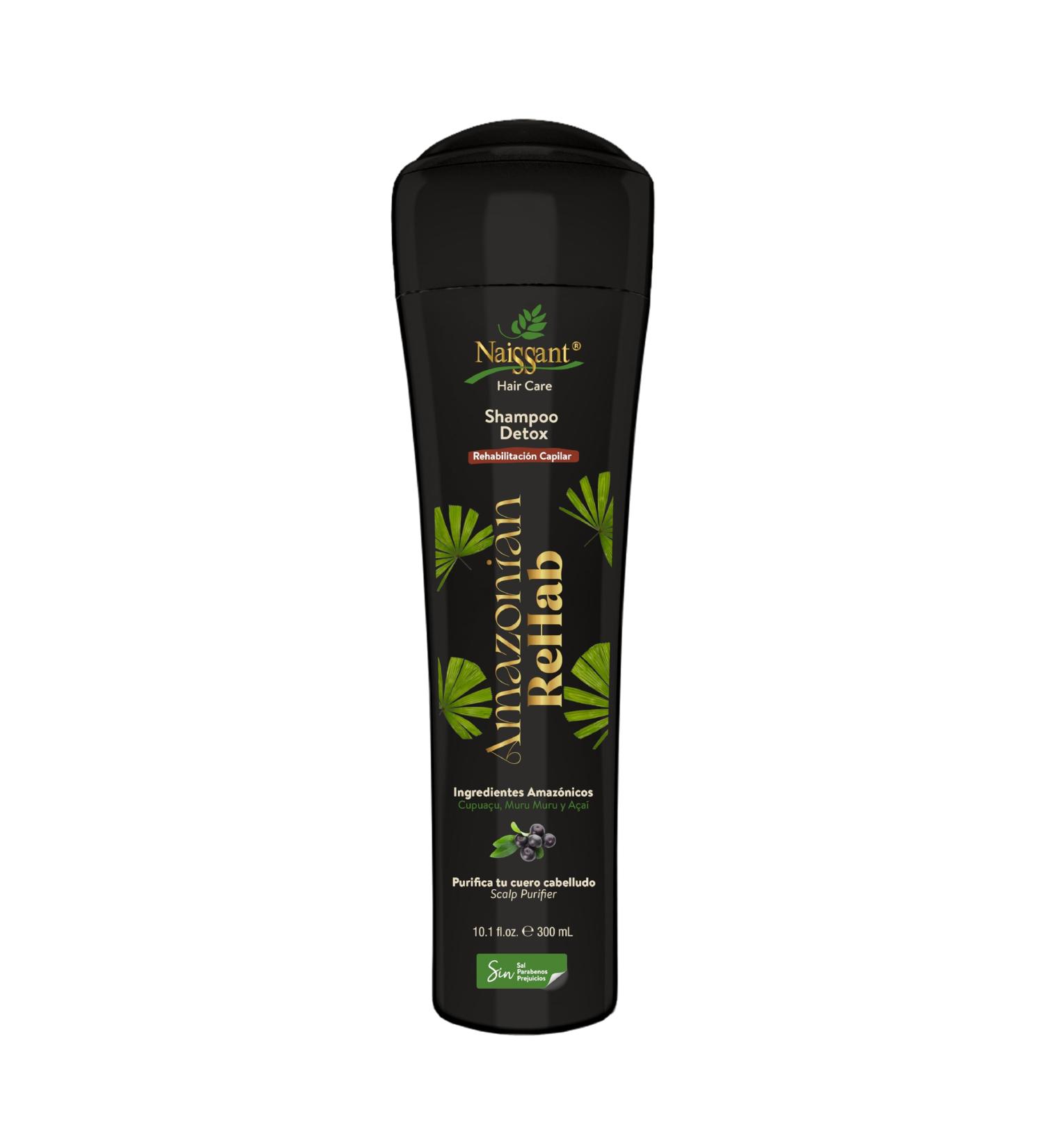 Naissant Amazonian Rehab Hair Care Detox Shampoo - Nourishing & Repairing Shampoo with Muru Muru Cupua u & A a for Lightweight Soft Hair (10.1 fl oz) - International Shipping Available - Buy Online on GoSupps.com
