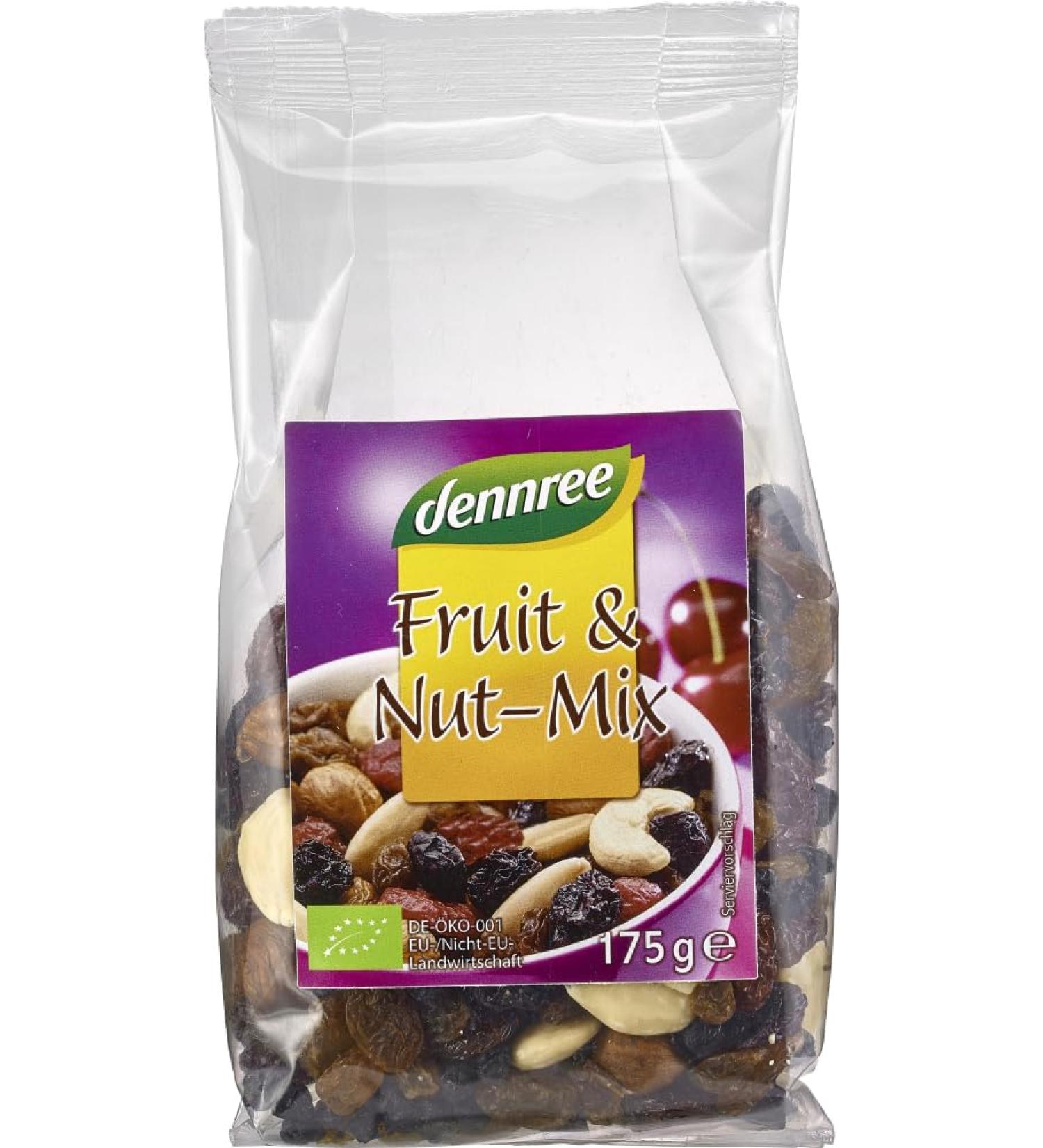 dennree dennree Organic Fruit and Nut Mix (2 x 175 g)