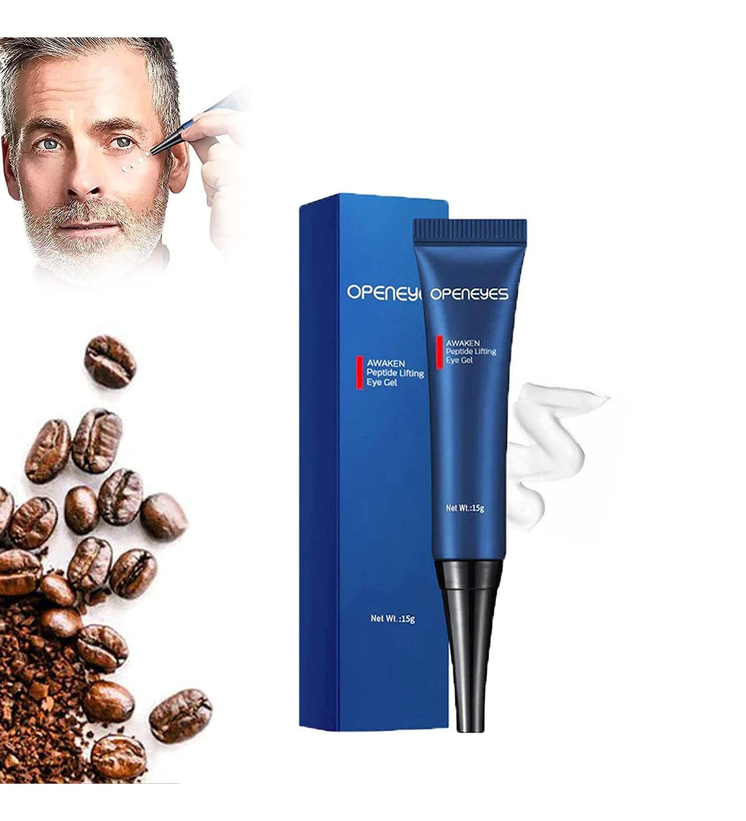 Openeyes Gel - Peptide Lifting Eye Gel for Men & Women | Anti-Aging Eye Serum (15g) - Shop Internationally - Buy Online on GoSupps.com