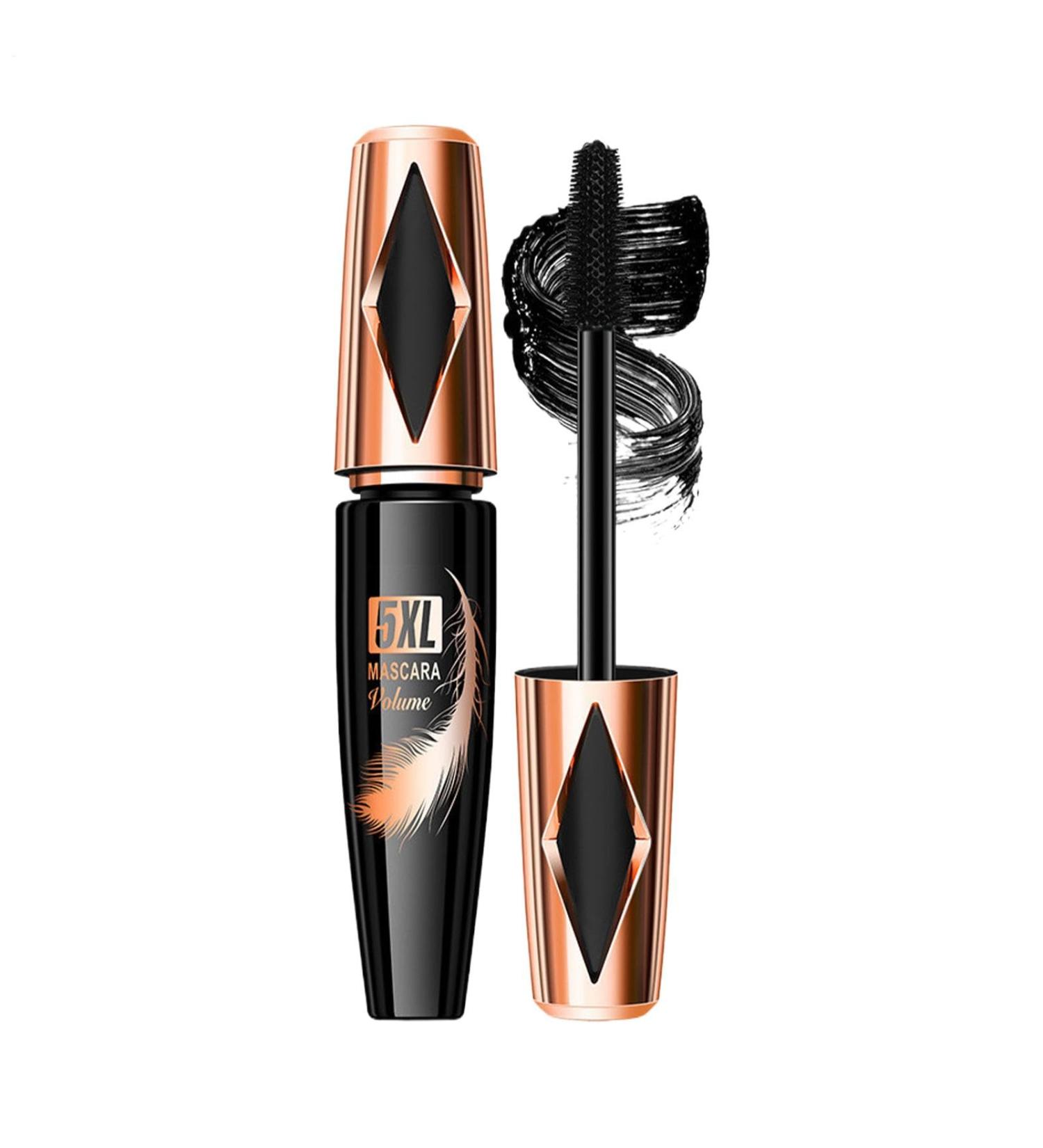 Fogukier Eyelash mascara Waterproof mascaraMascara with false eyelash effect Waterproof smudgeproof longlasting mascara for womens sensitive eyes build thick makeup - Buy Online on GoSupps.com