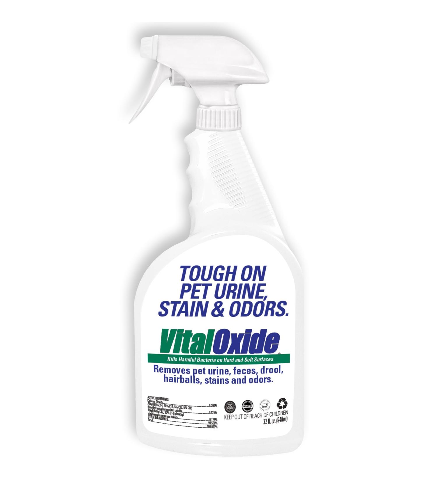 Vital Oxide - Ultimate Carpet Stain Remover for Pet Urine & Odors | Destroys Viruses Fast | International Shipping Available - Buy Online on GoSupps.com